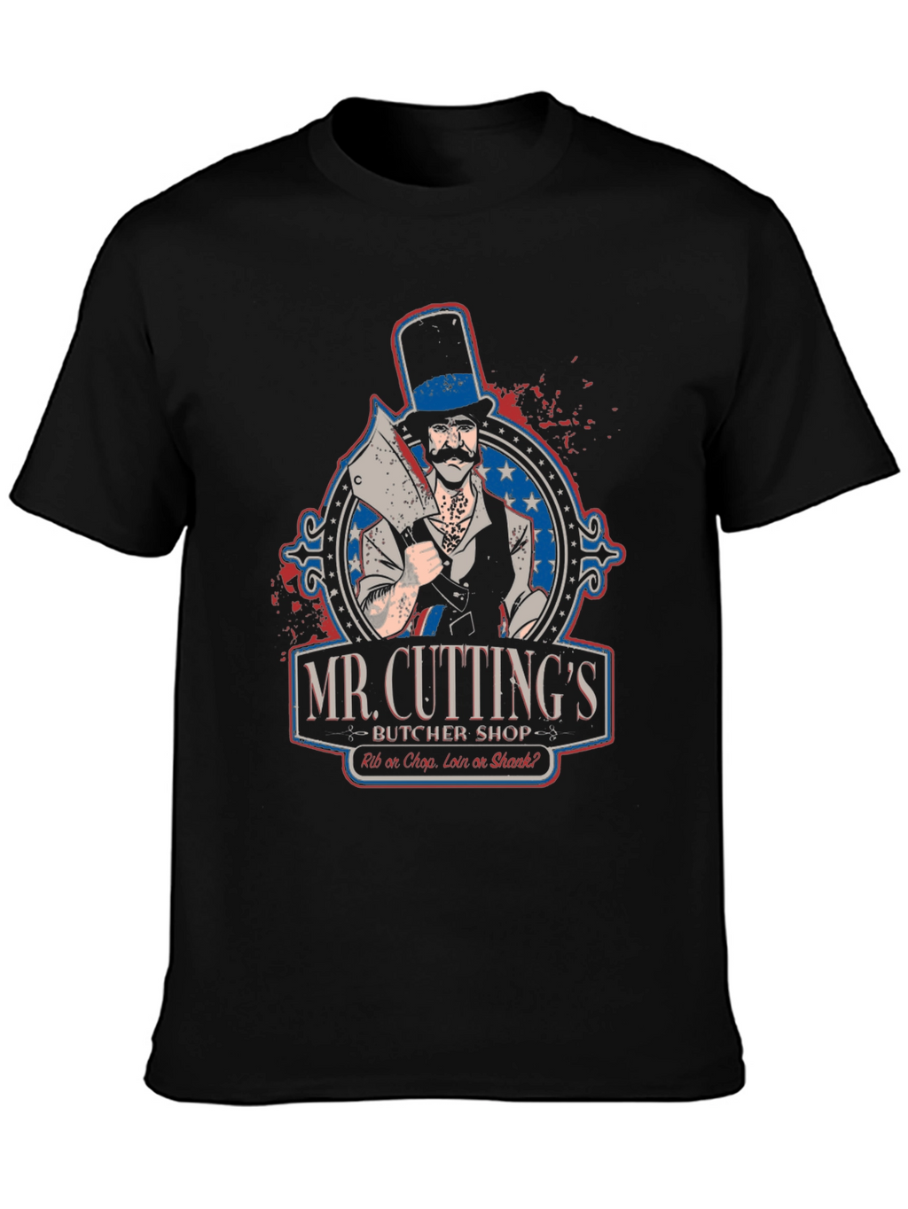 Mr. Cuttings Butcher Shop T-Shirt