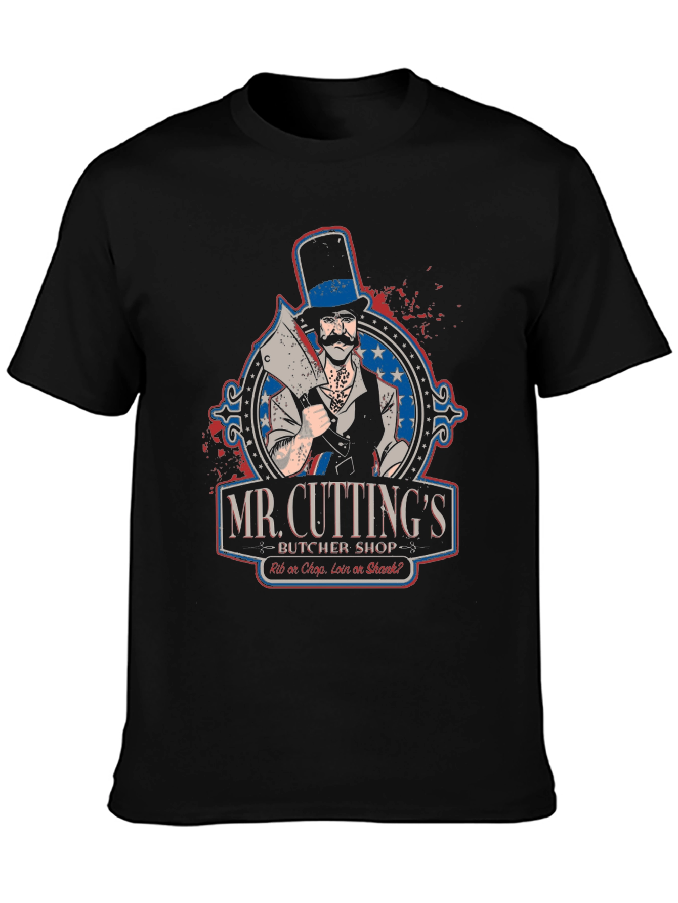 Mr. Cuttings Butcher Shop T-Shirt