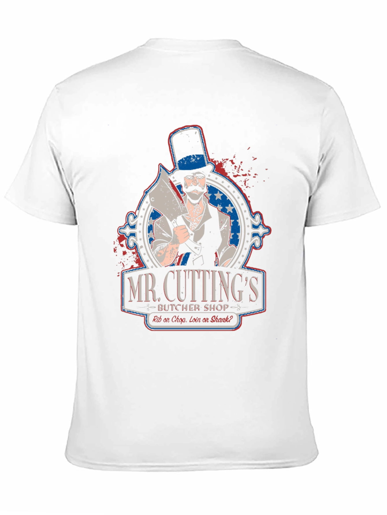Mr. Cuttings Butcher Shop T-Shirt