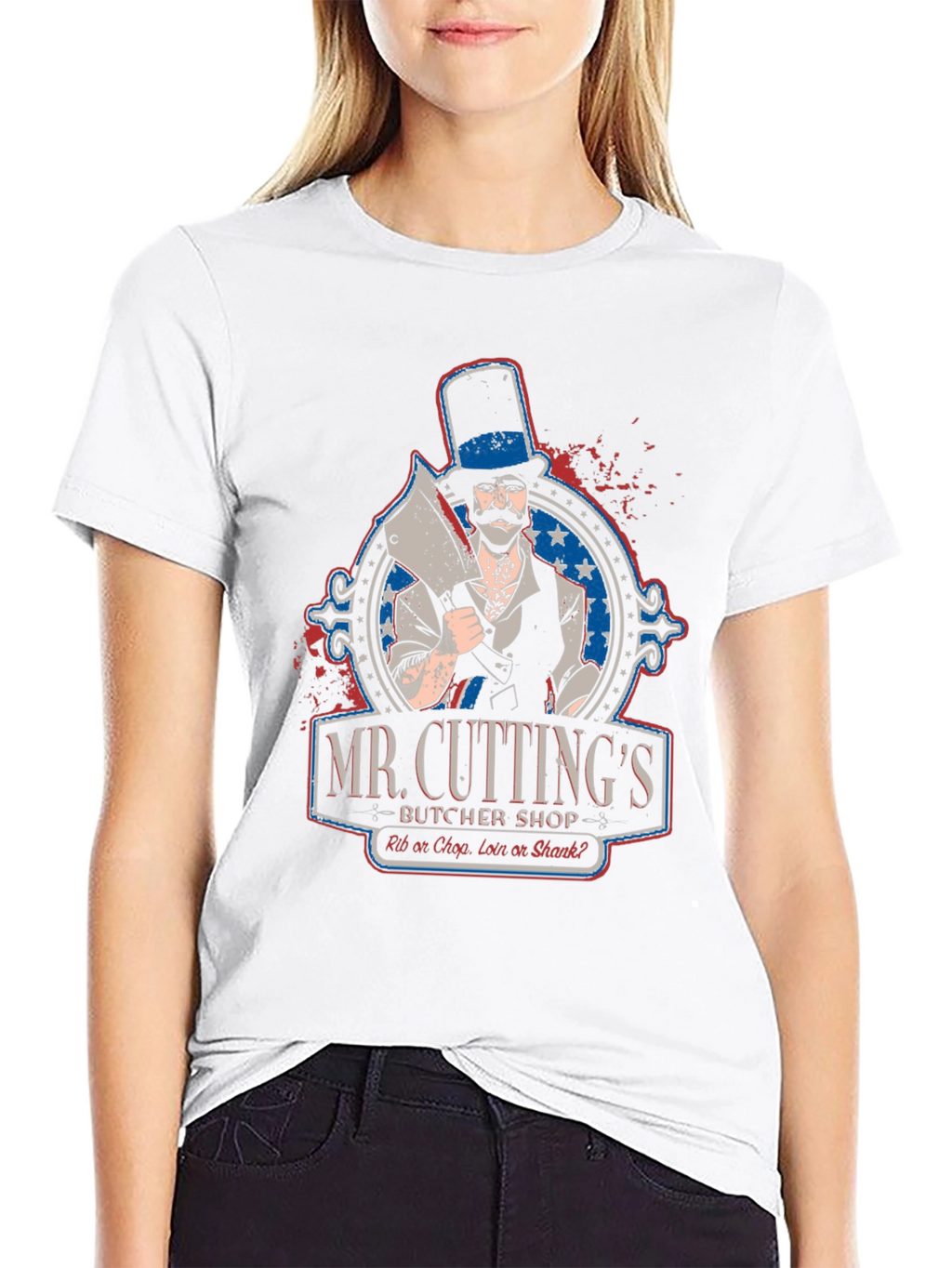 Mr. Cuttings Butcher Shop T-Shirt