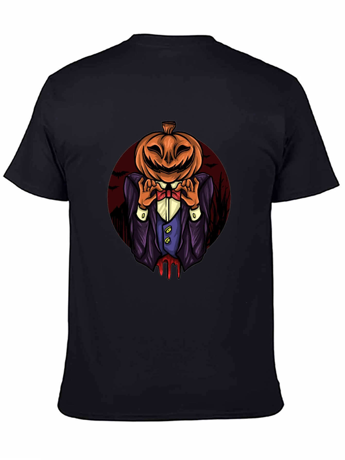 Pumpkin Head Halloween T-Shirt