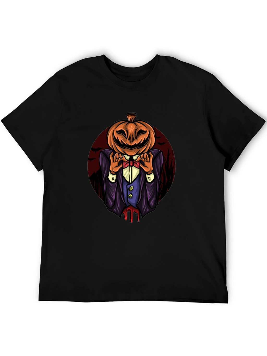 Pumpkin Head Halloween T-Shirt