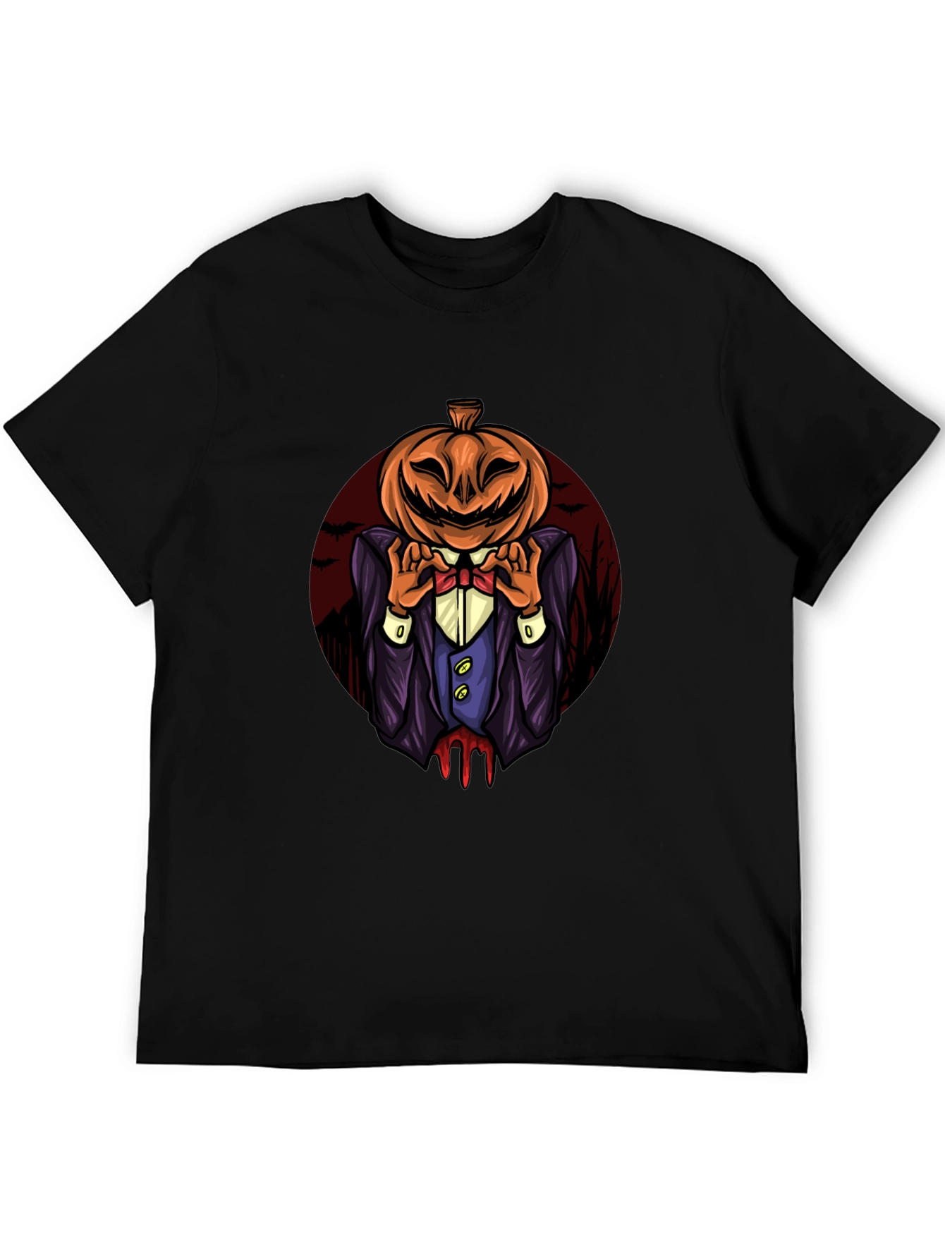 Pumpkin Head Halloween T-Shirt