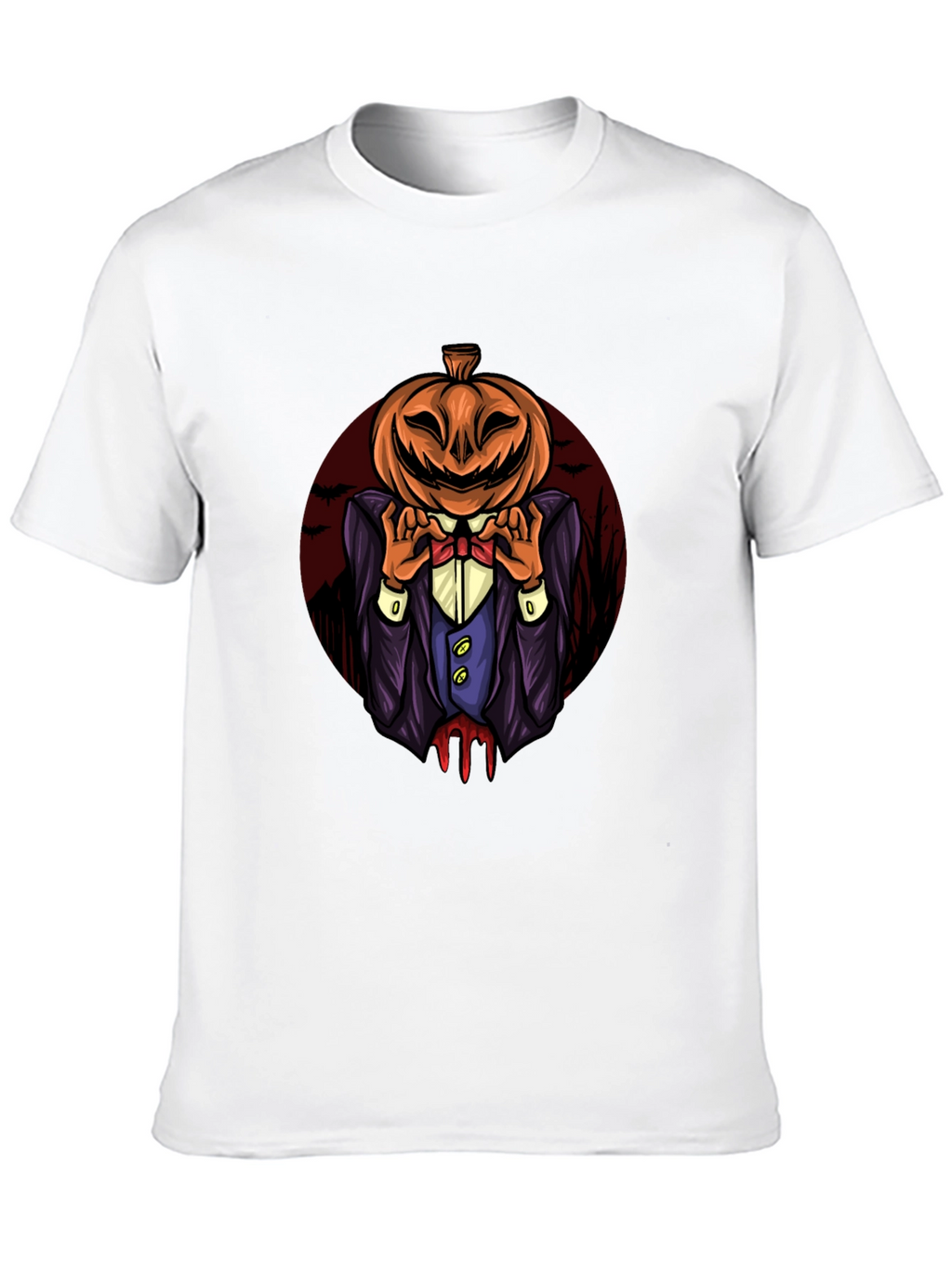 Pumpkin Head Halloween T-Shirt