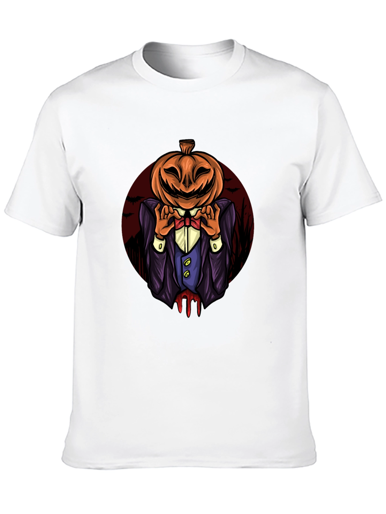 Pumpkin Head Halloween T-Shirt