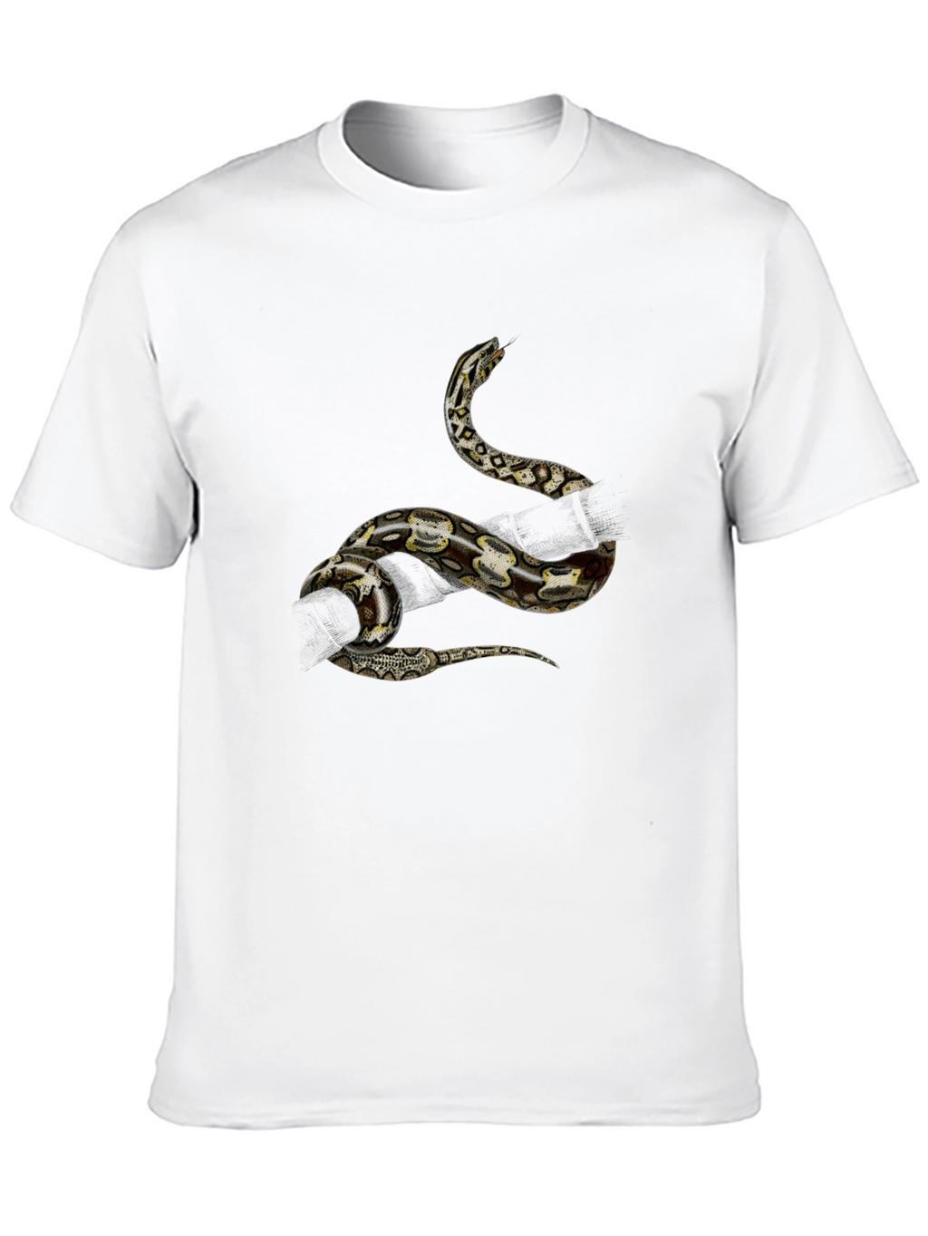 Snake Graphic Black T-Shirt