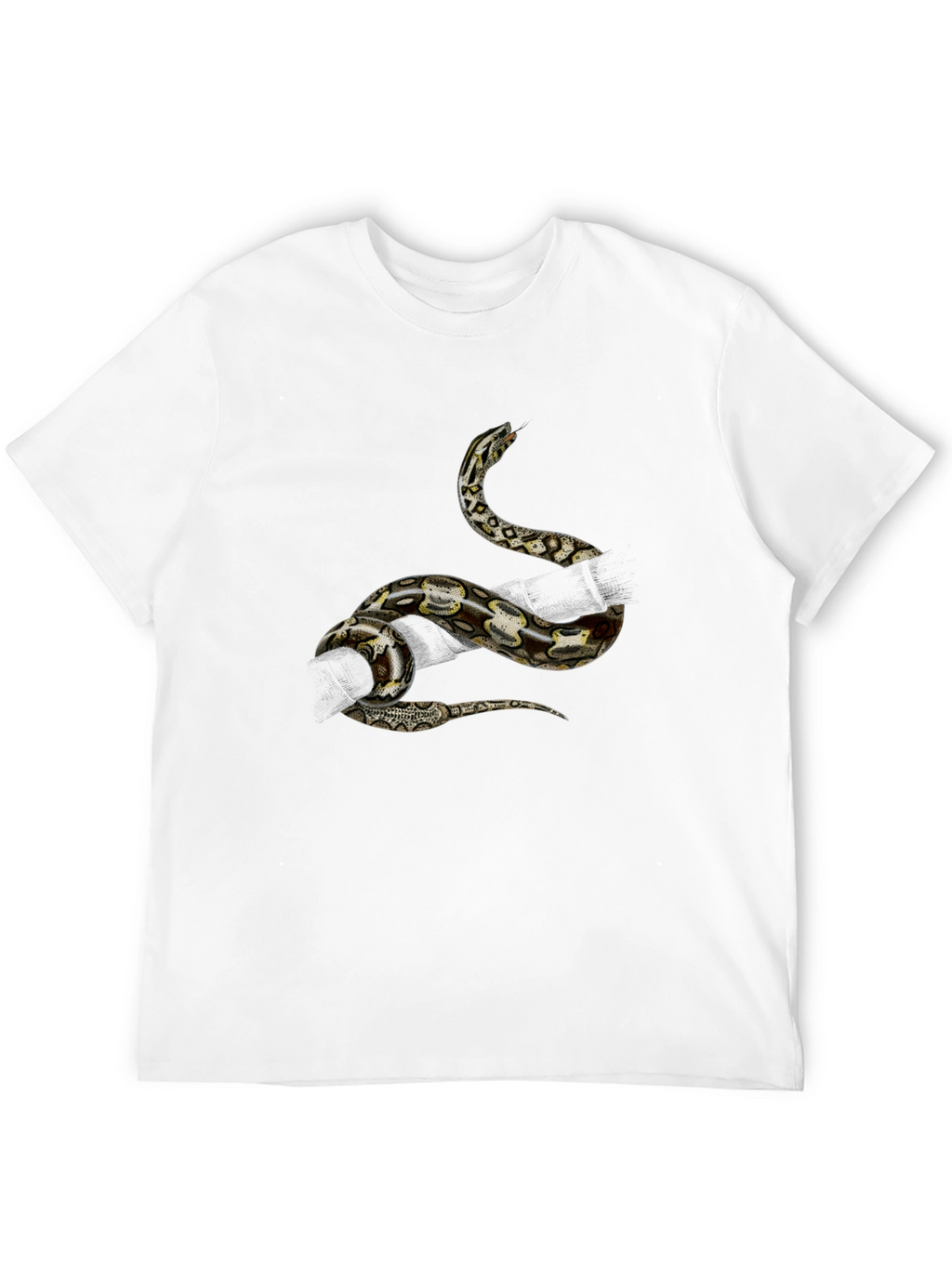 Snake Graphic Black T-Shirt