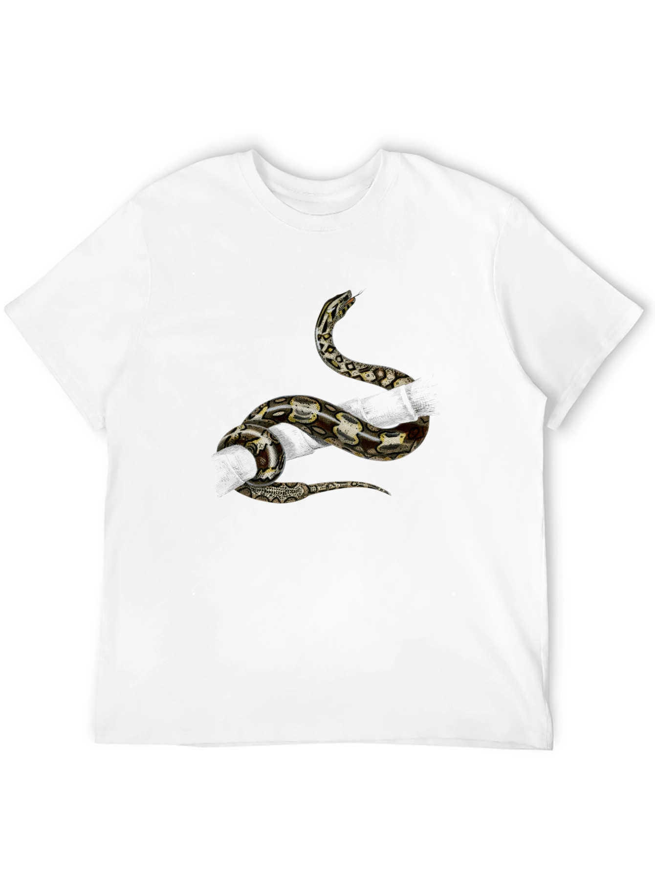 Snake Graphic Black T-Shirt