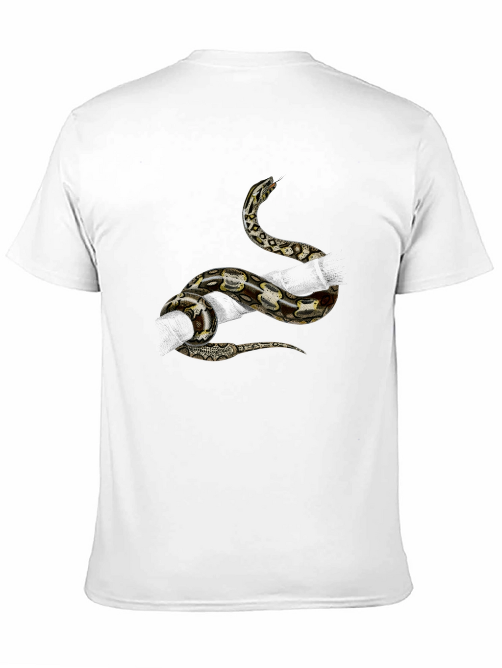 Snake Graphic Black T-Shirt