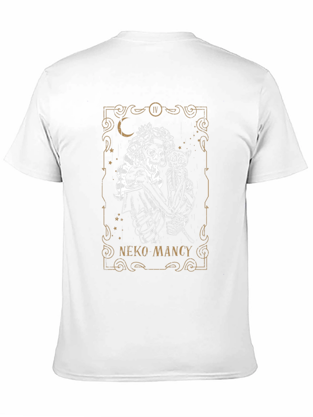 Neko Mancy Tarot Card T-Shirt