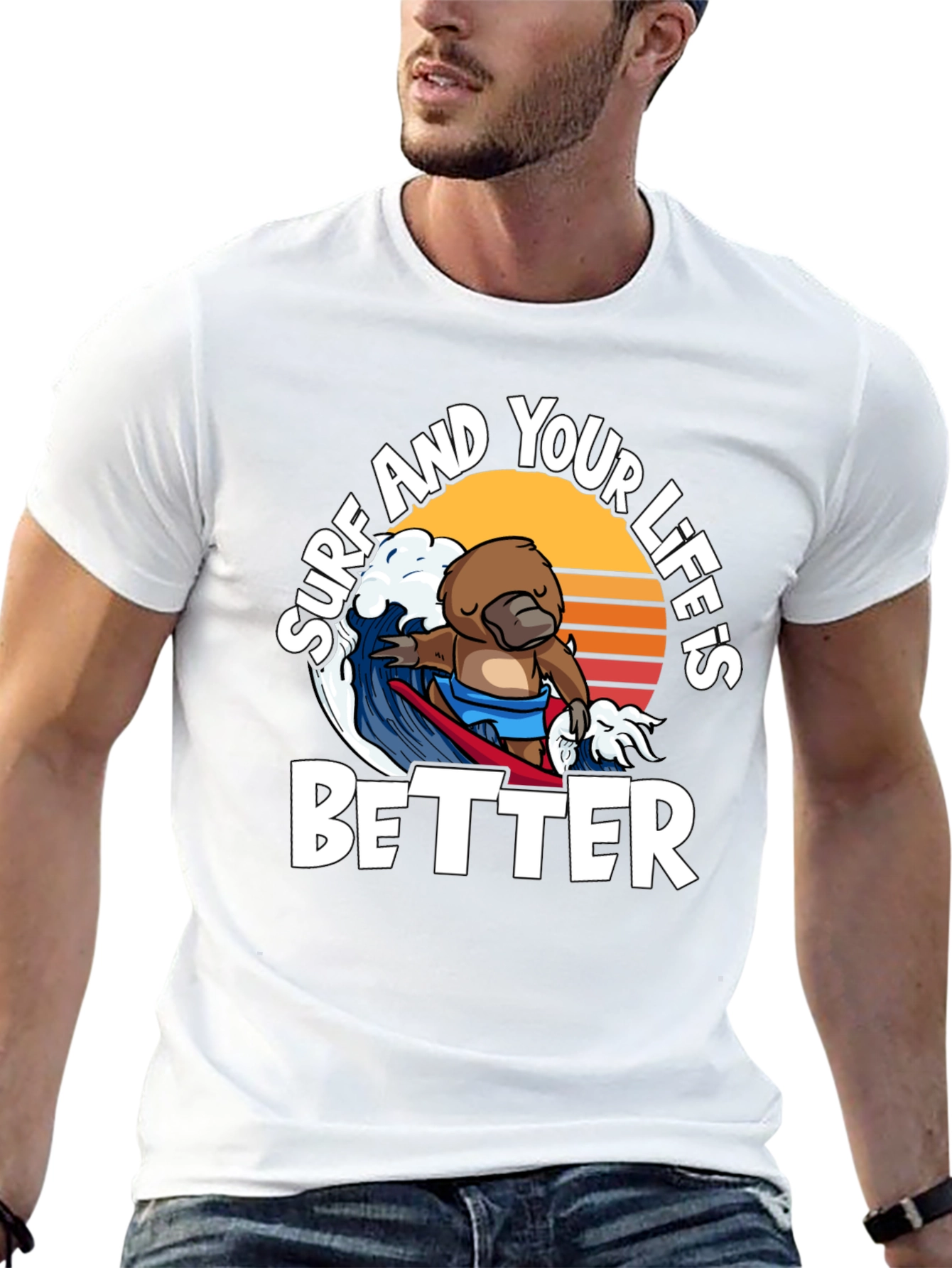 Surf and Your Lifes Better T-Shirt