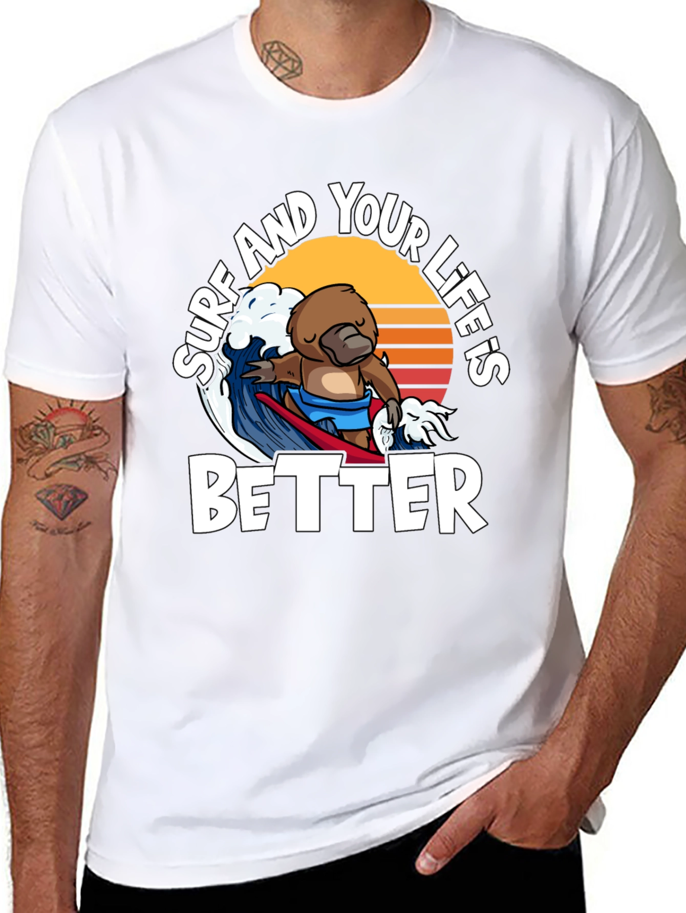 Surf and Your Lifes Better T-Shirt