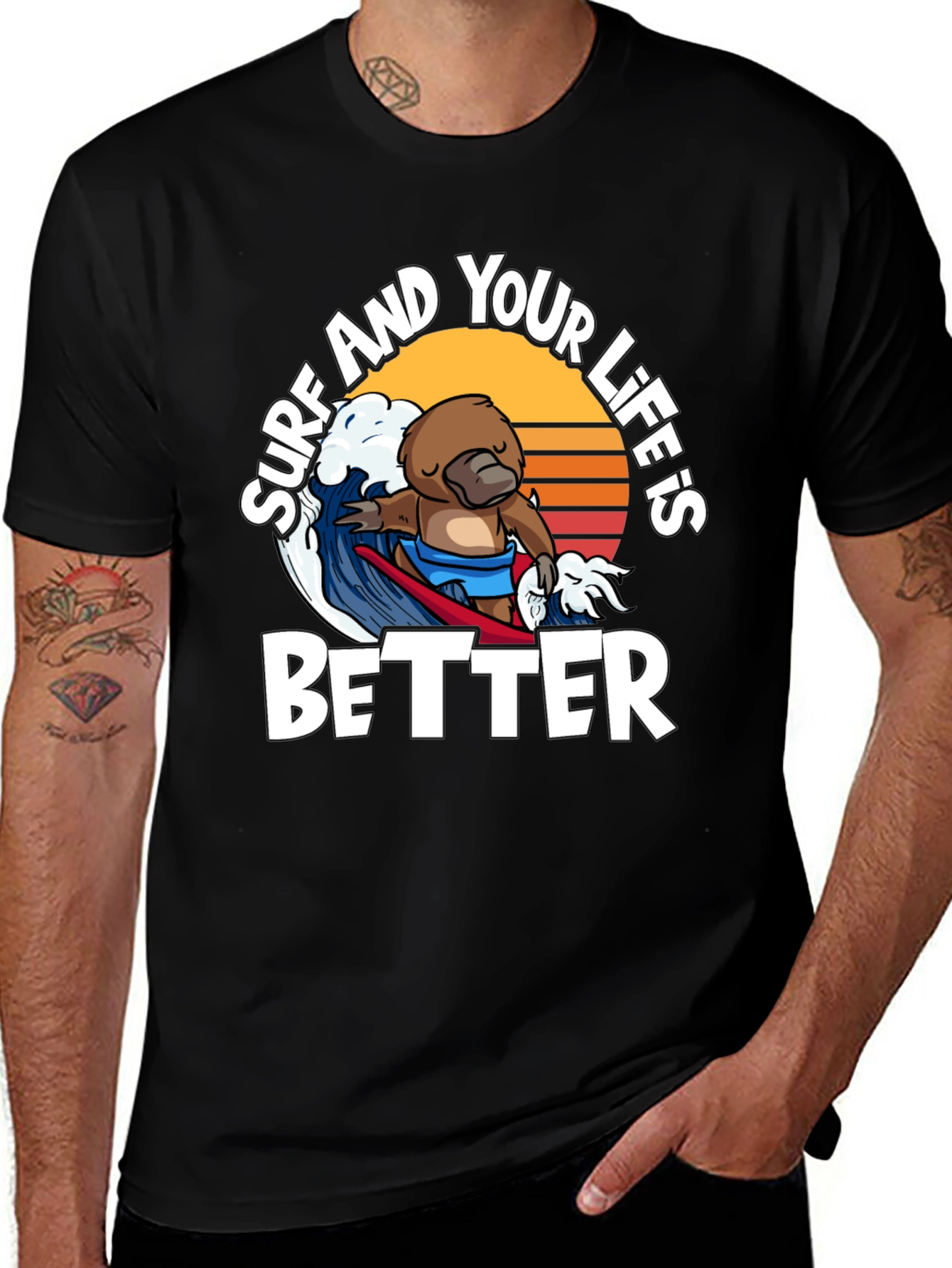 Surf and Your Lifes Better T-Shirt
