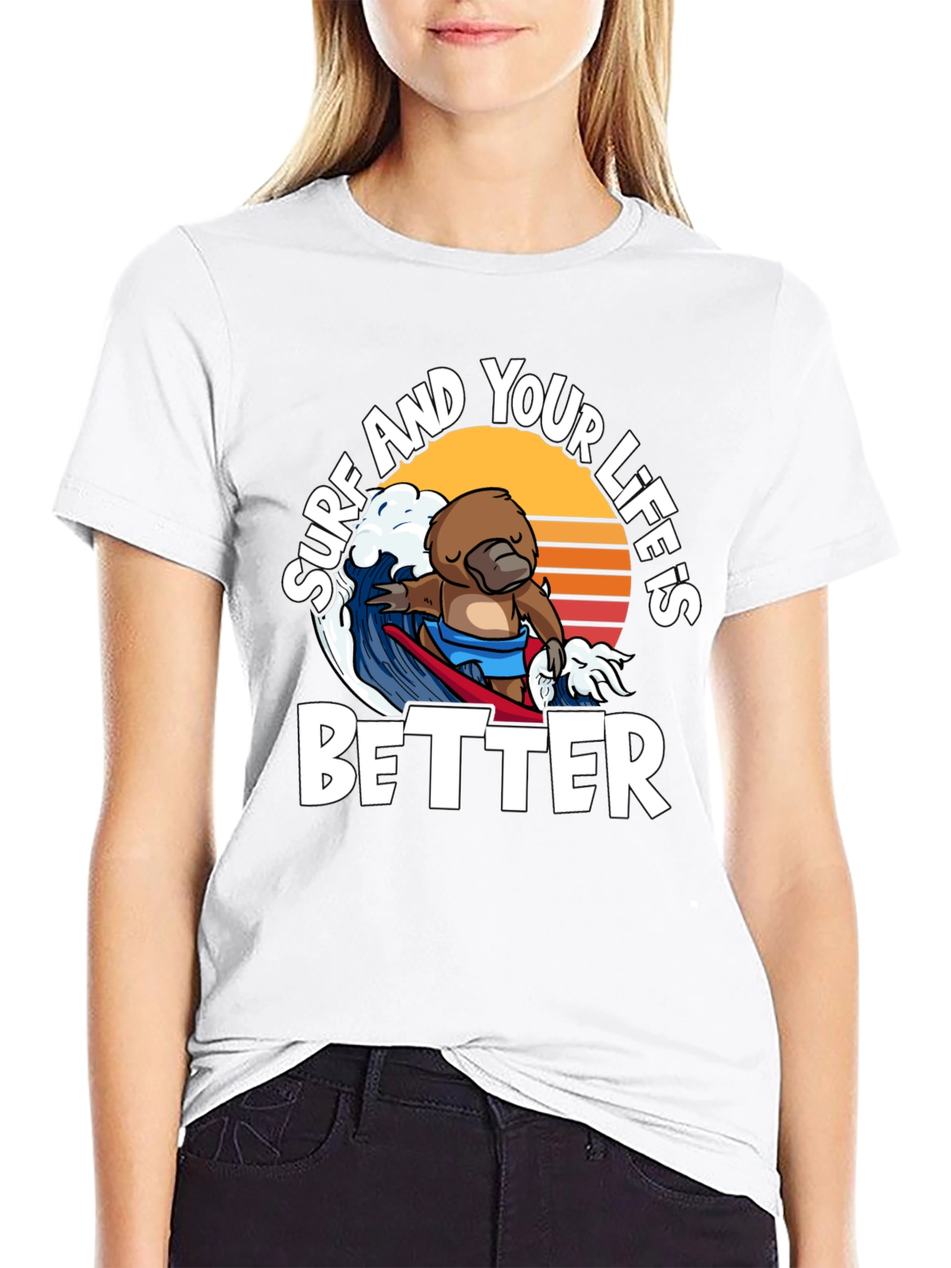 Surf and Your Lifes Better T-Shirt