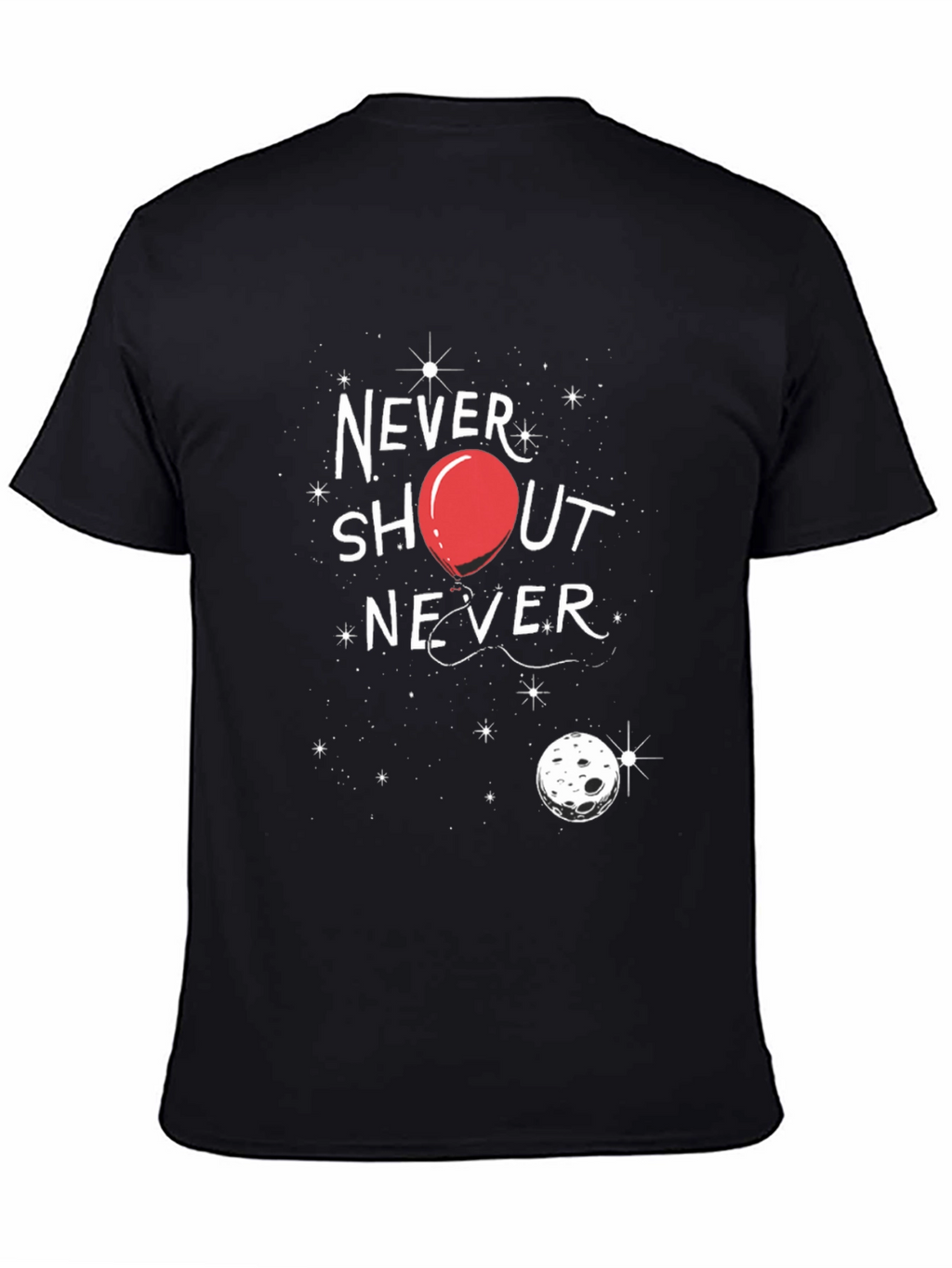 Never Shout Never Space Graphic T-Shirt