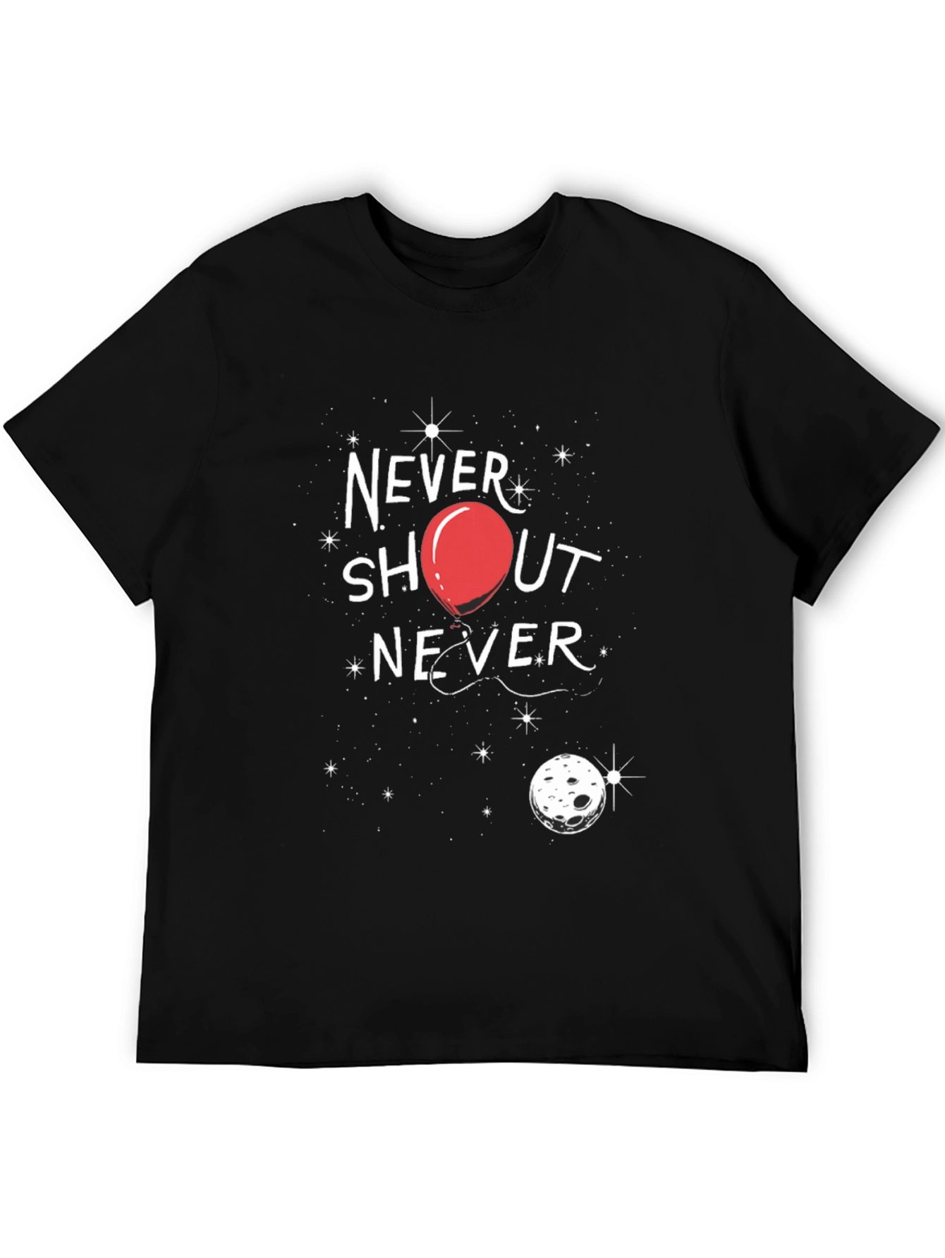 Never Shout Never Space Graphic T-Shirt