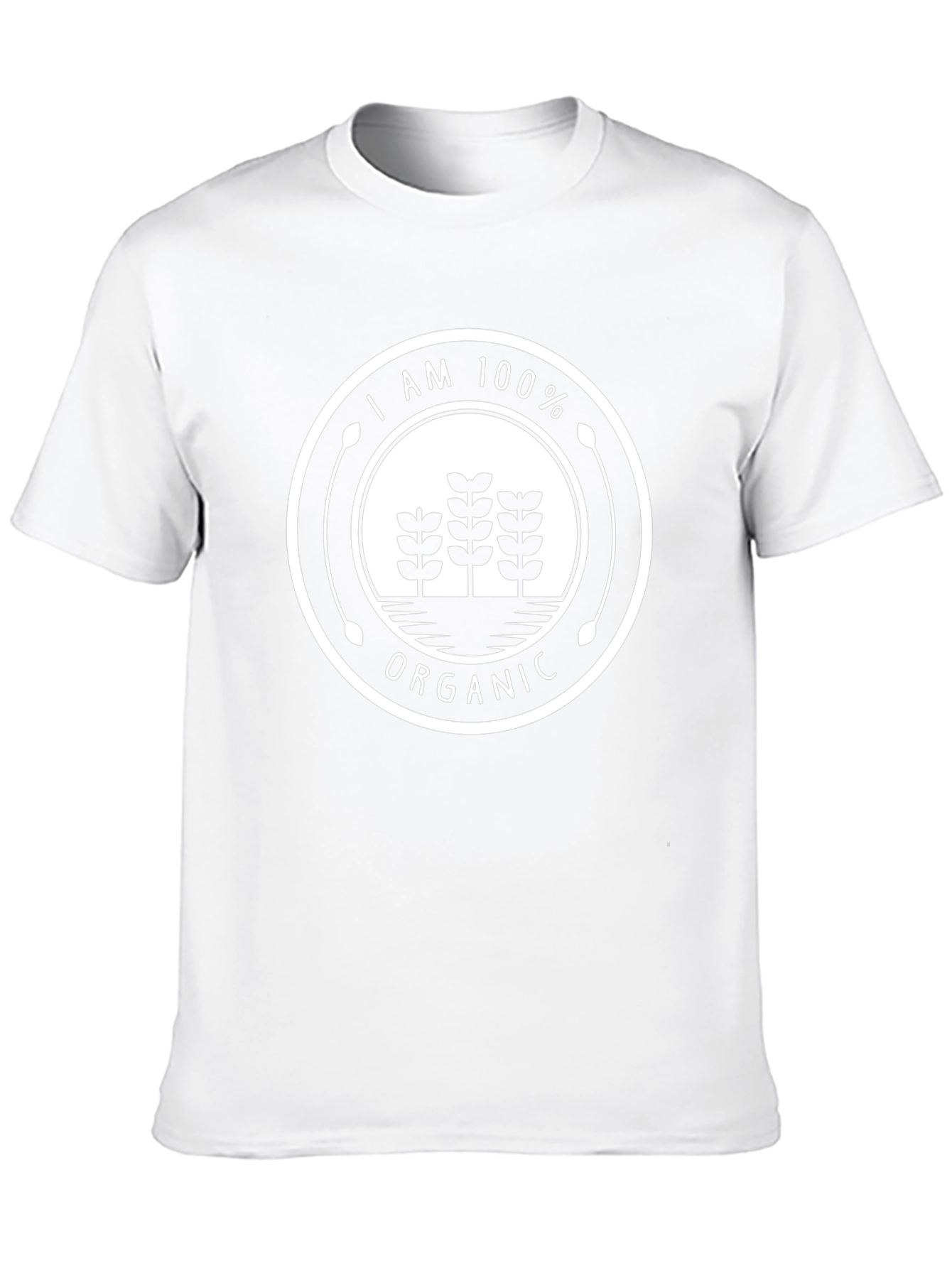 100% Organic Graphic Tee - Black