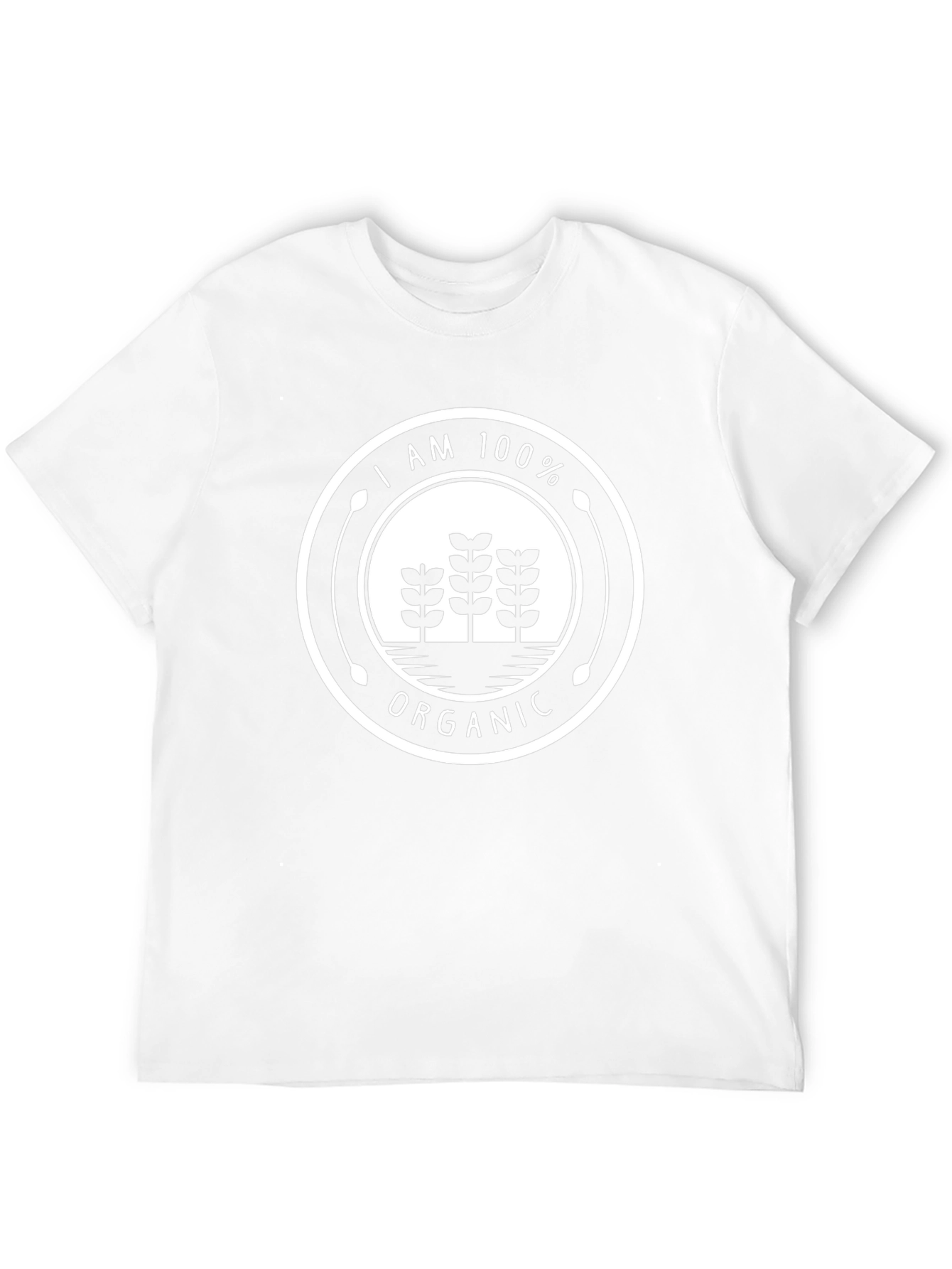 100% Organic Graphic Tee - Black