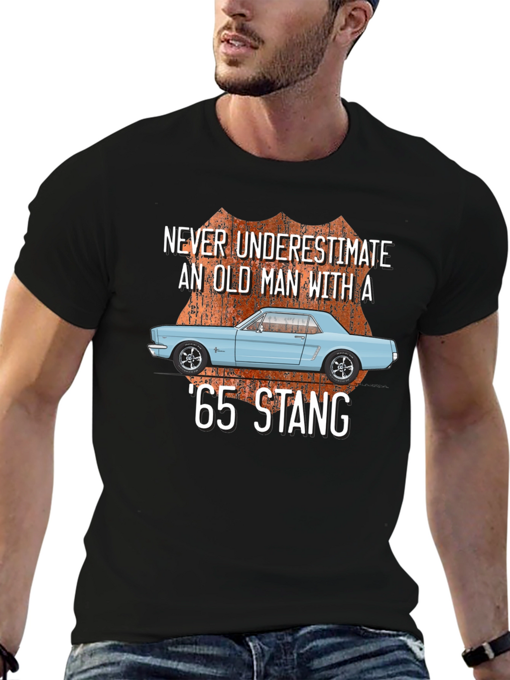 Old Man 65 Stang Graphic Tee