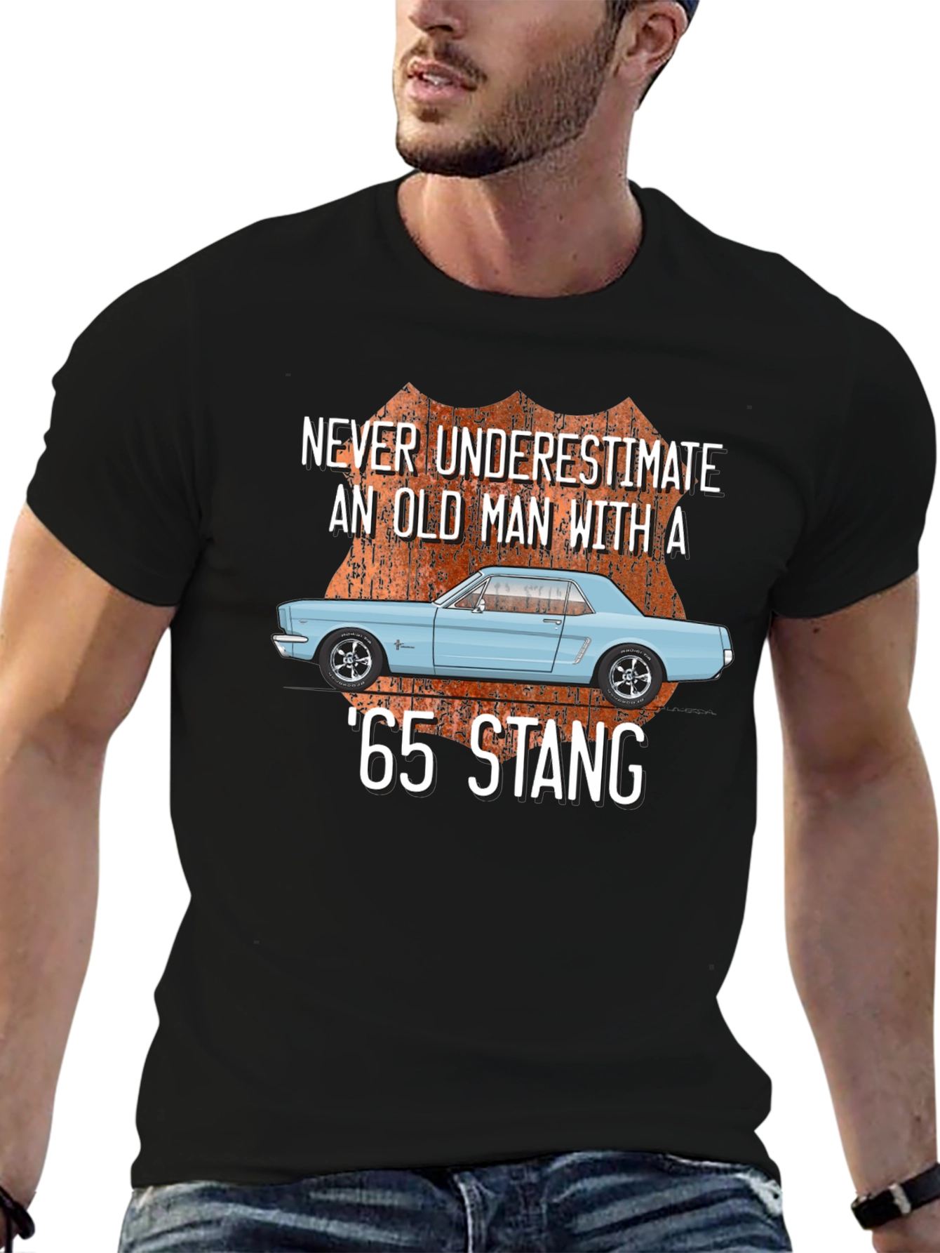 Old Man 65 Stang Graphic Tee
