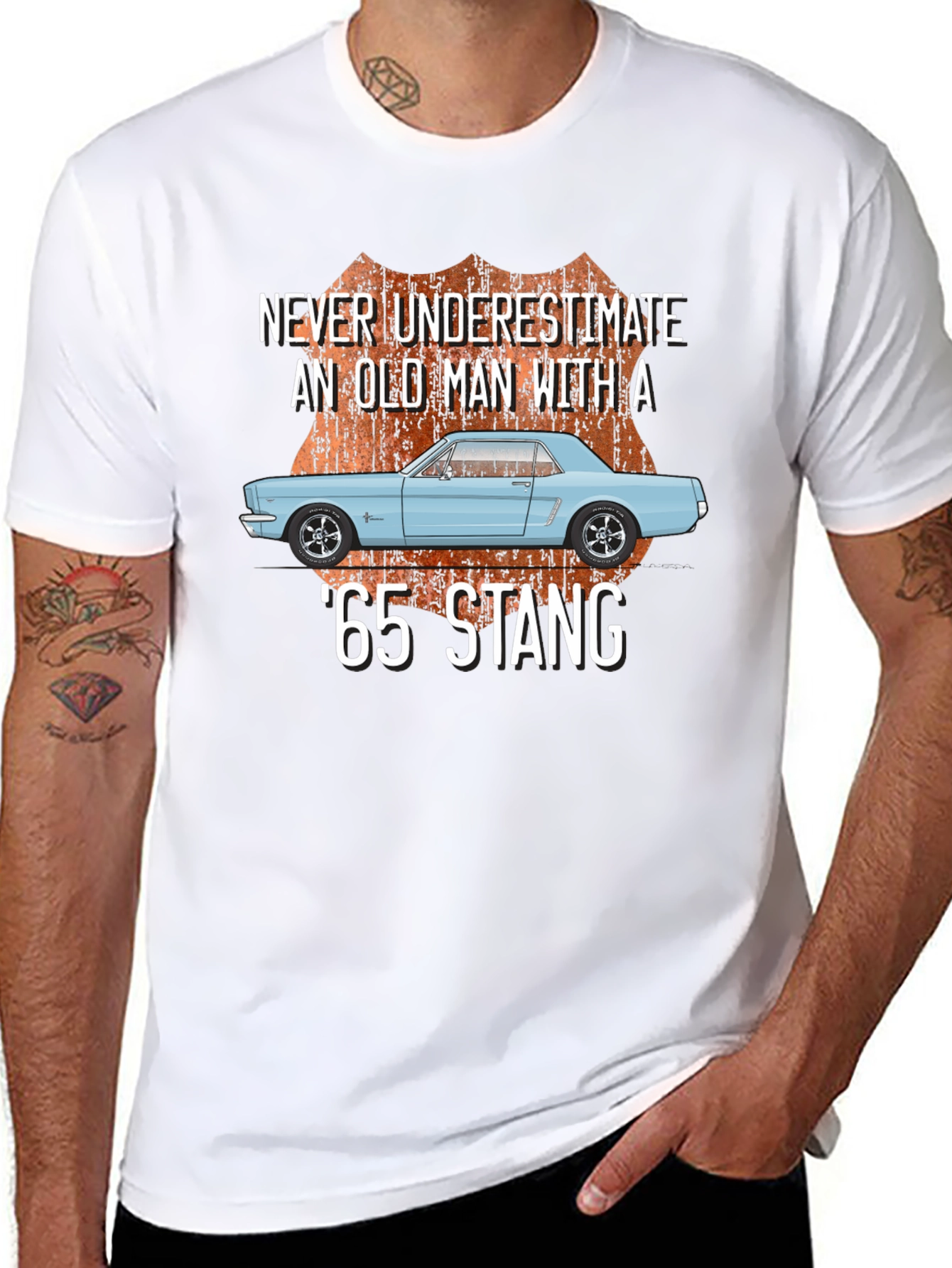 Old Man 65 Stang Graphic Tee