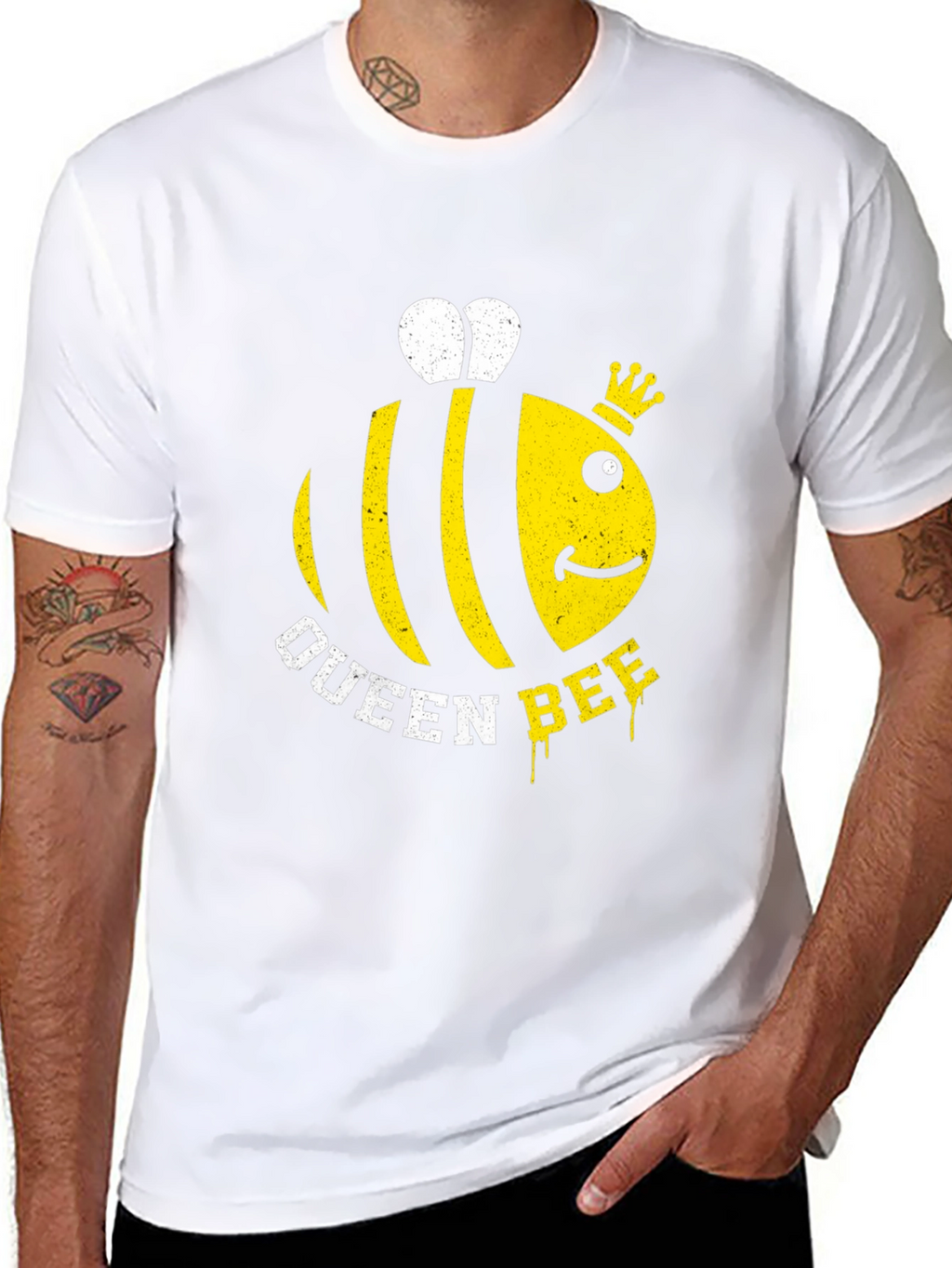 Queen Bee Graphic T-Shirt - Stylish and Fun