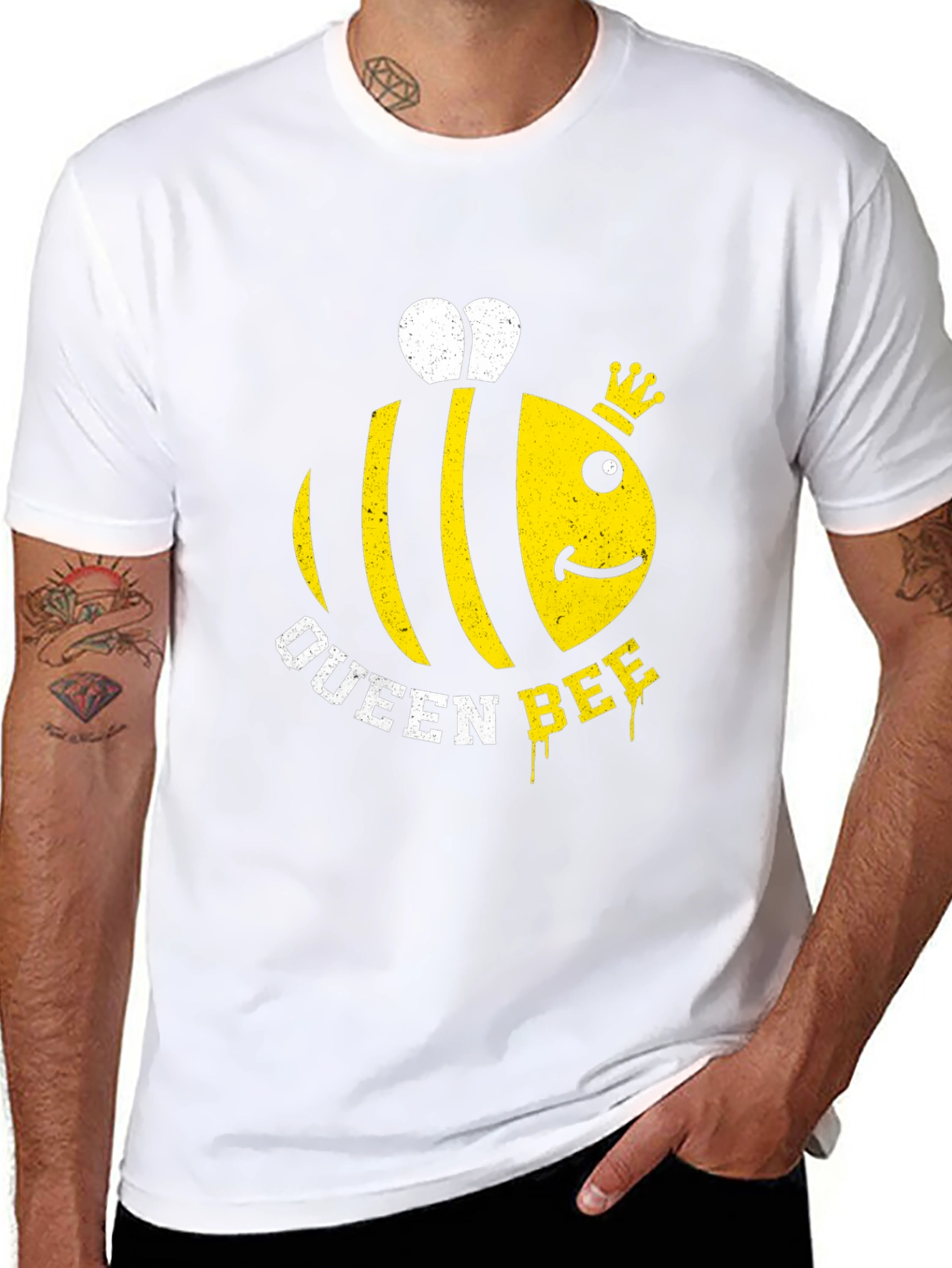 Queen Bee Graphic T-Shirt - Stylish and Fun