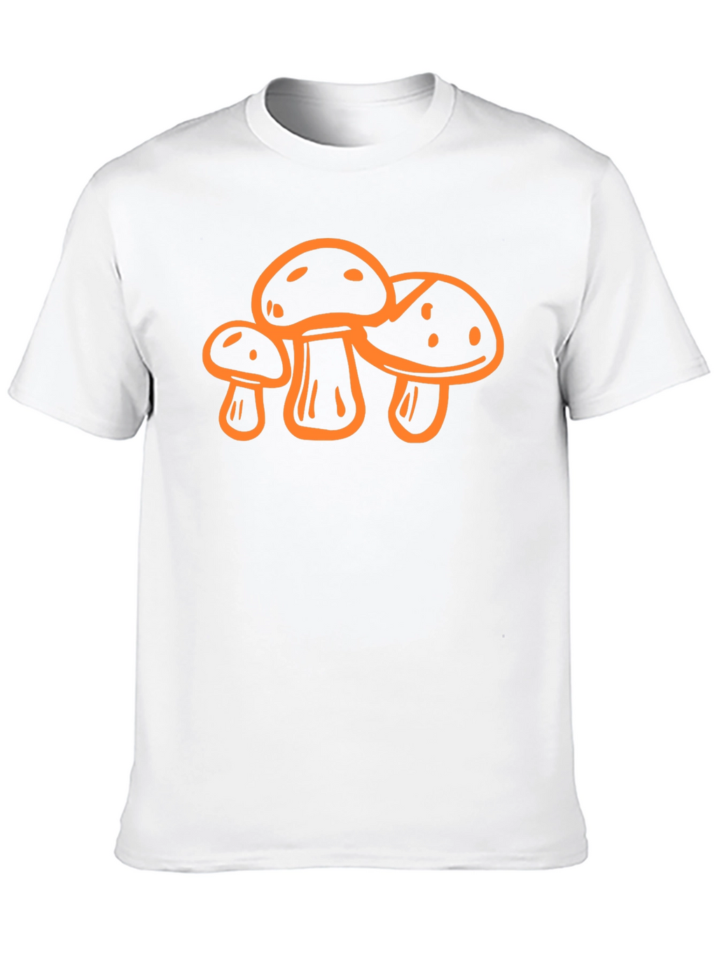 Mushroom Graphic T-Shirt - Black