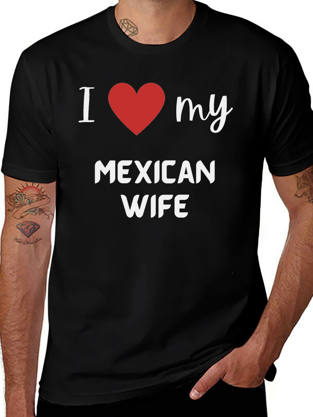 I Heart My Mexican Wife T-Shirt