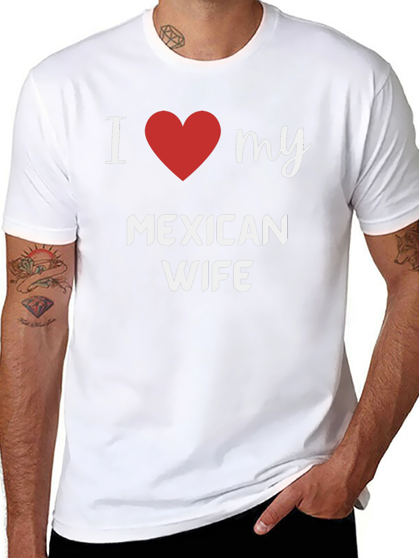 I Heart My Mexican Wife T-Shirt