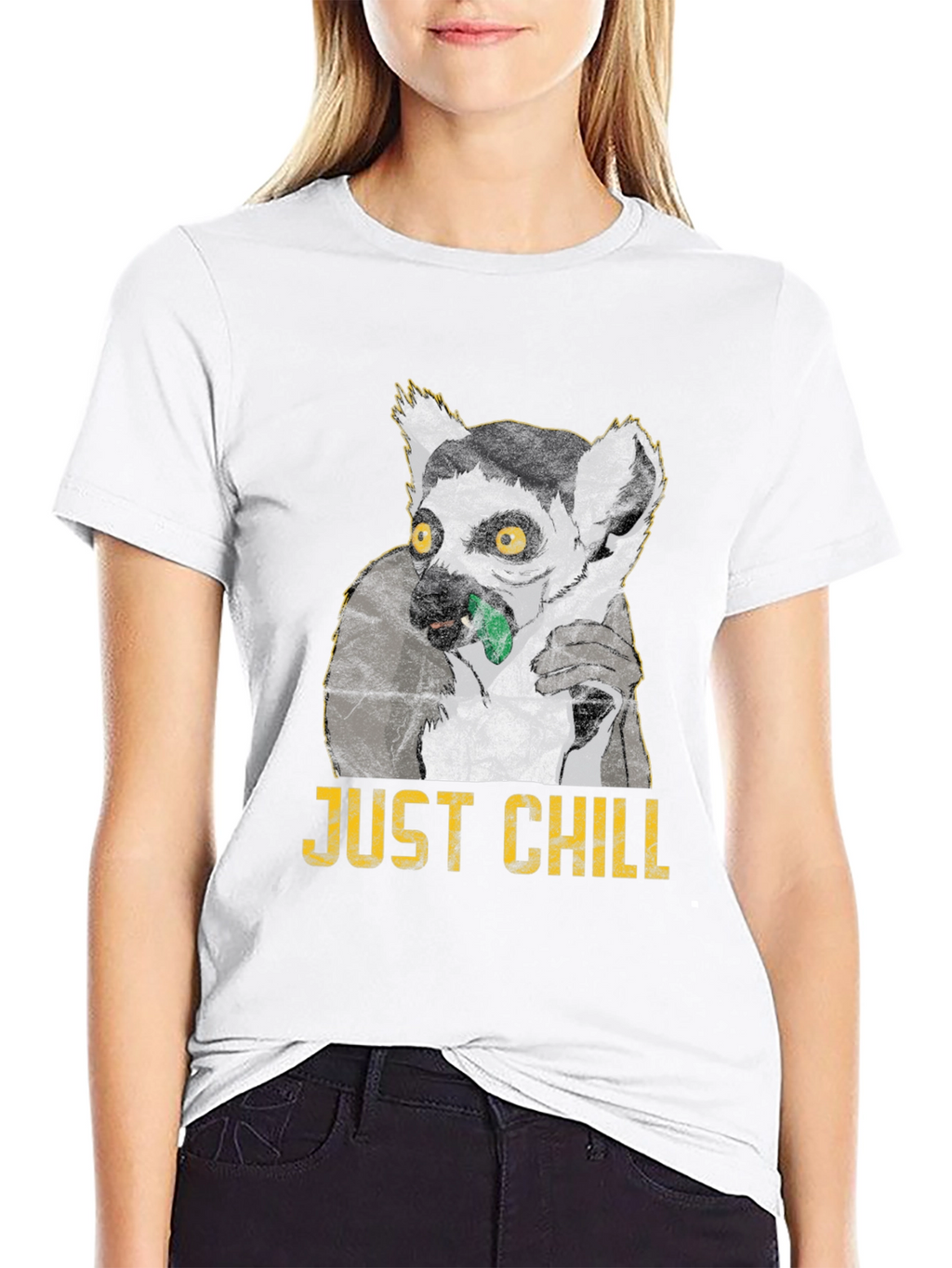 Just Chill Lemur Graphic Tee
