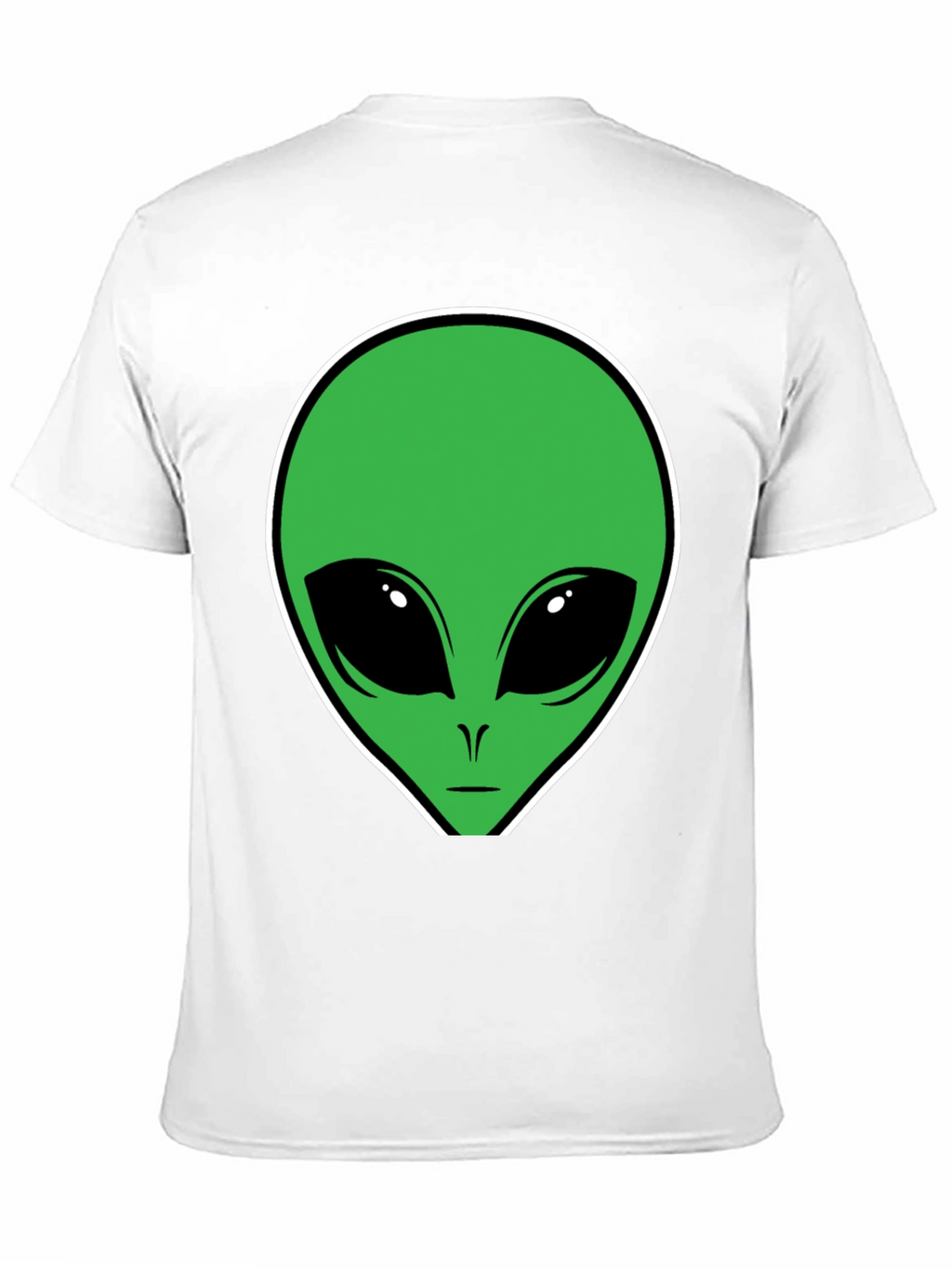Alien Graphic T-Shirt - Black Cotton Tee