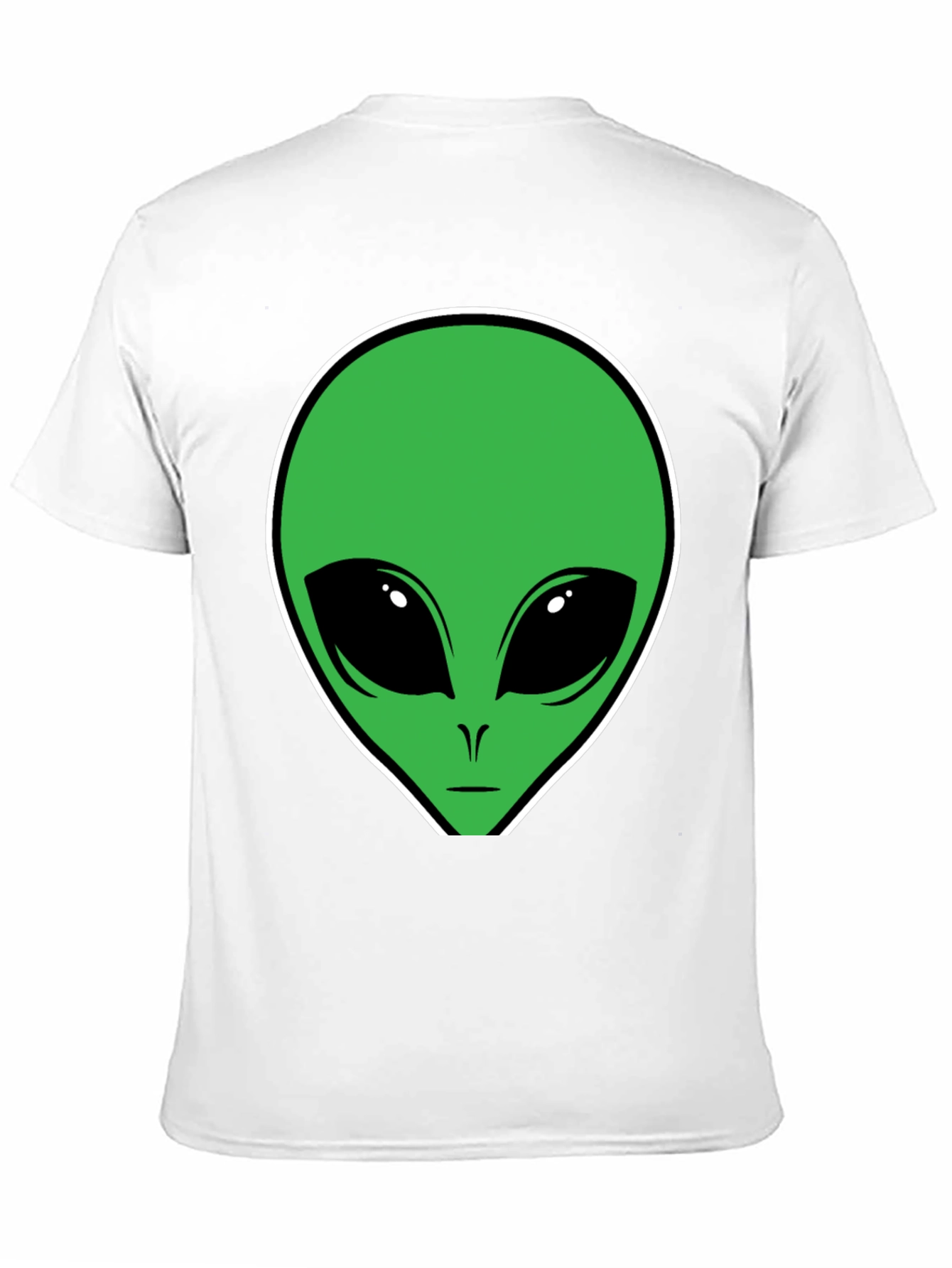 Alien Graphic T-Shirt - Black Cotton Tee