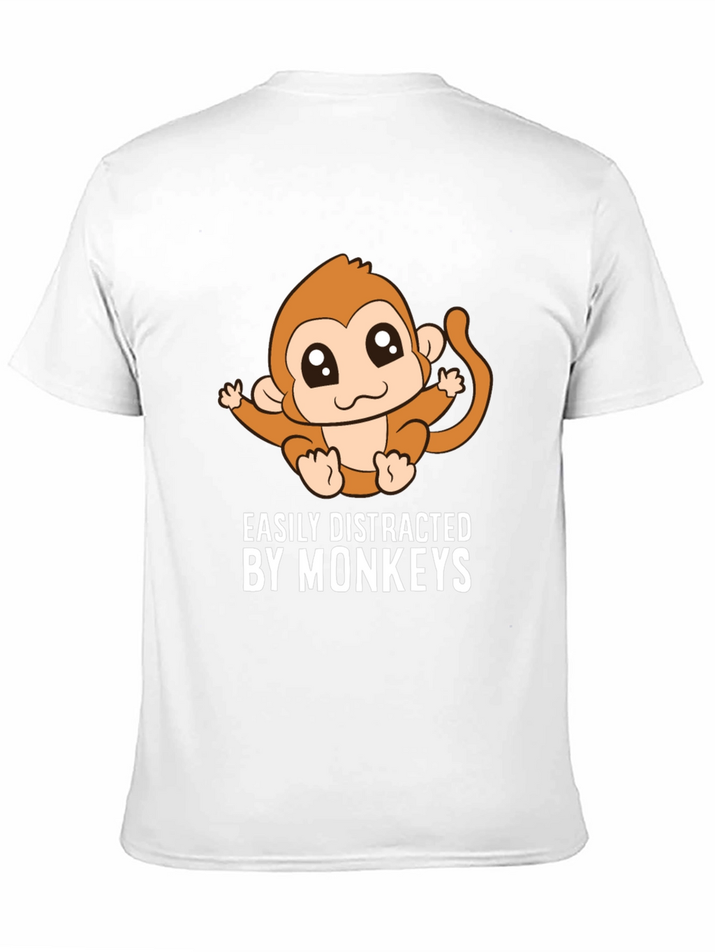 Easily Distracted By Monkeys Graphic Tee