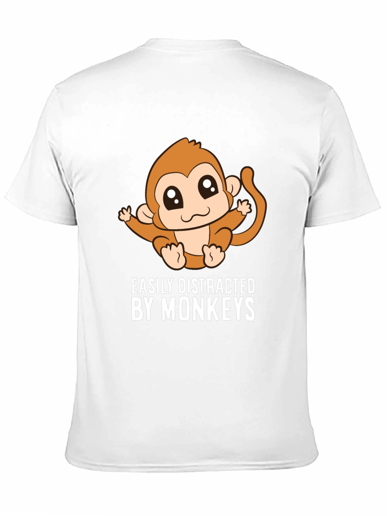Easily Distracted By Monkeys Graphic Tee