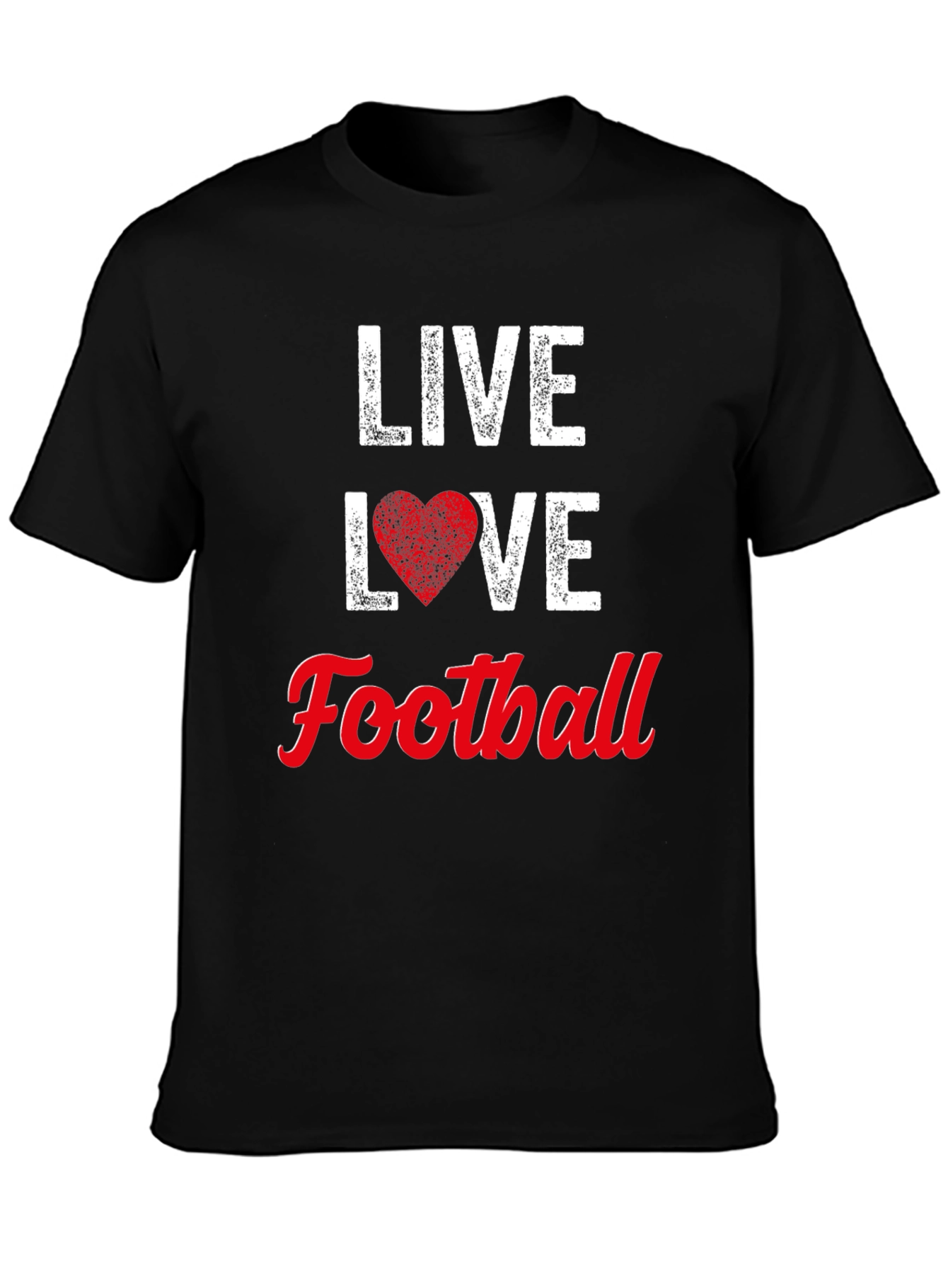 Live Love Football Graphic Tee - Unisex