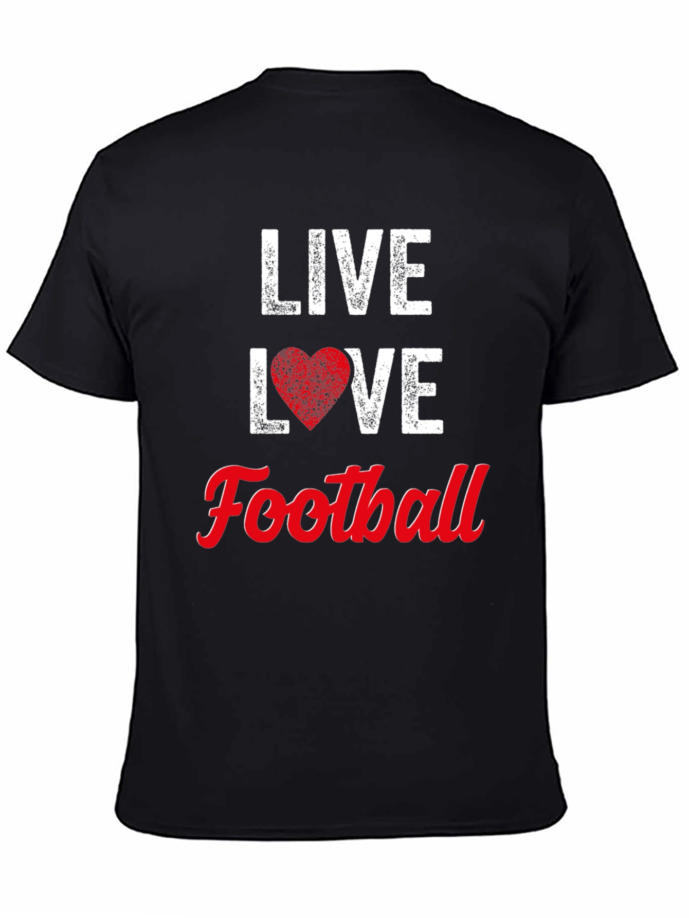 Live Love Football Graphic Tee - Unisex
