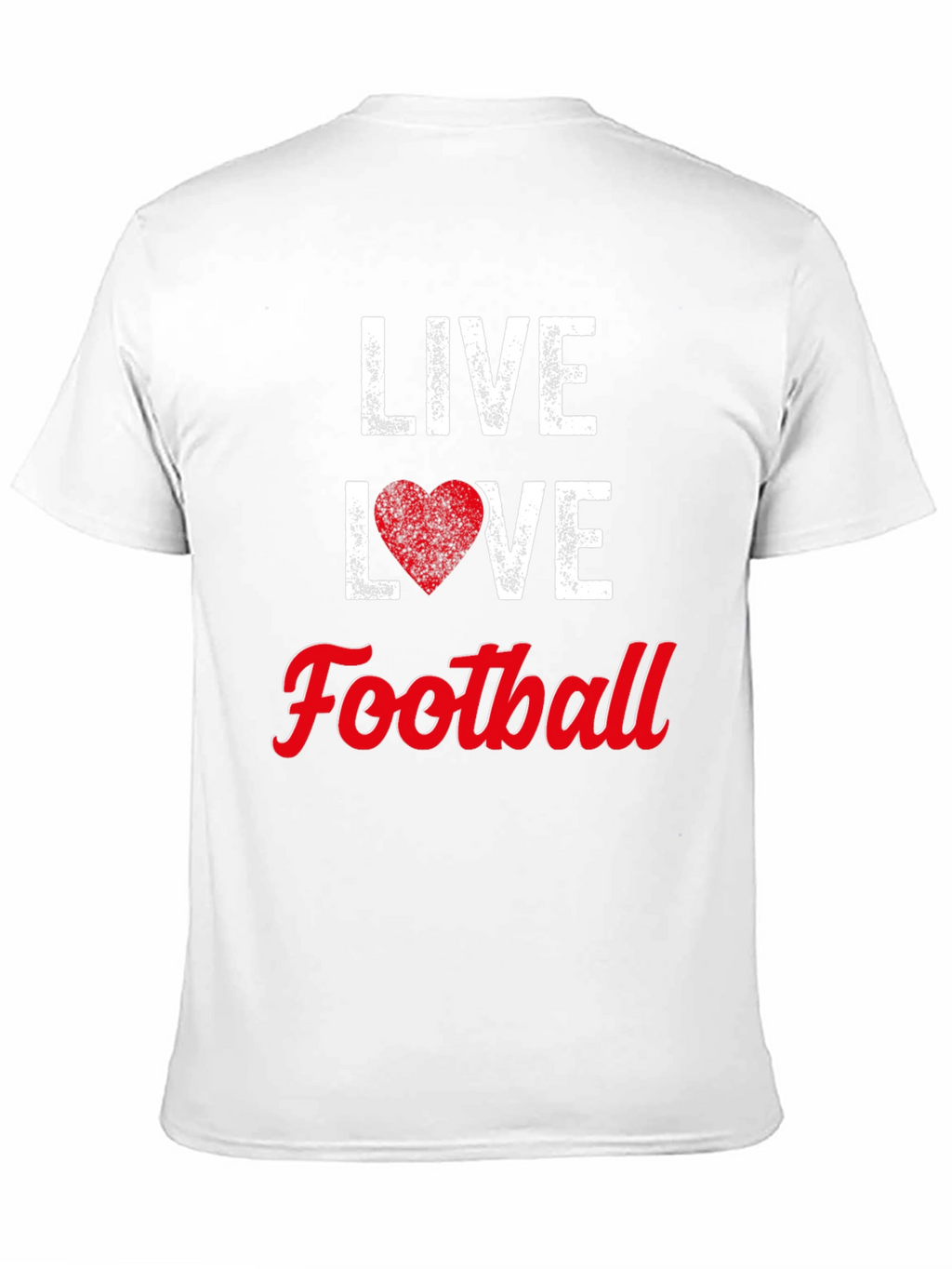 Live Love Football Graphic Tee - Unisex