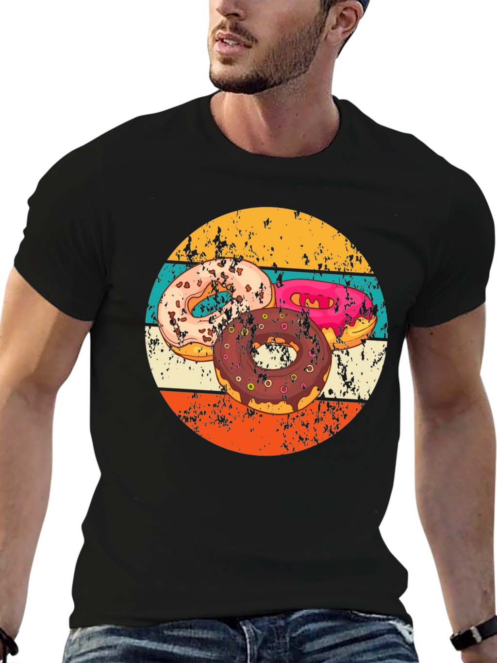 Retro Donut T-Shirt