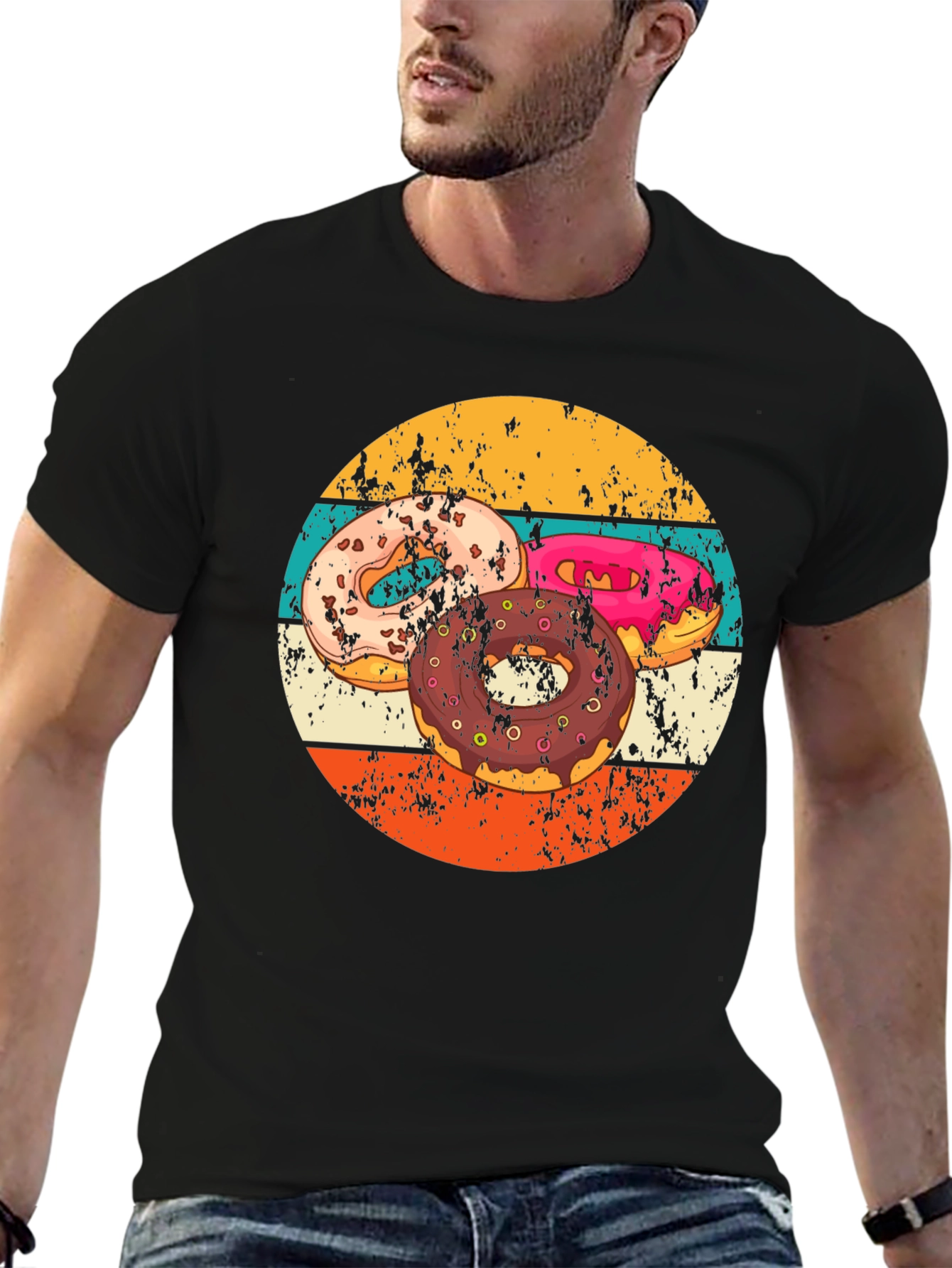 Retro Donut T-Shirt