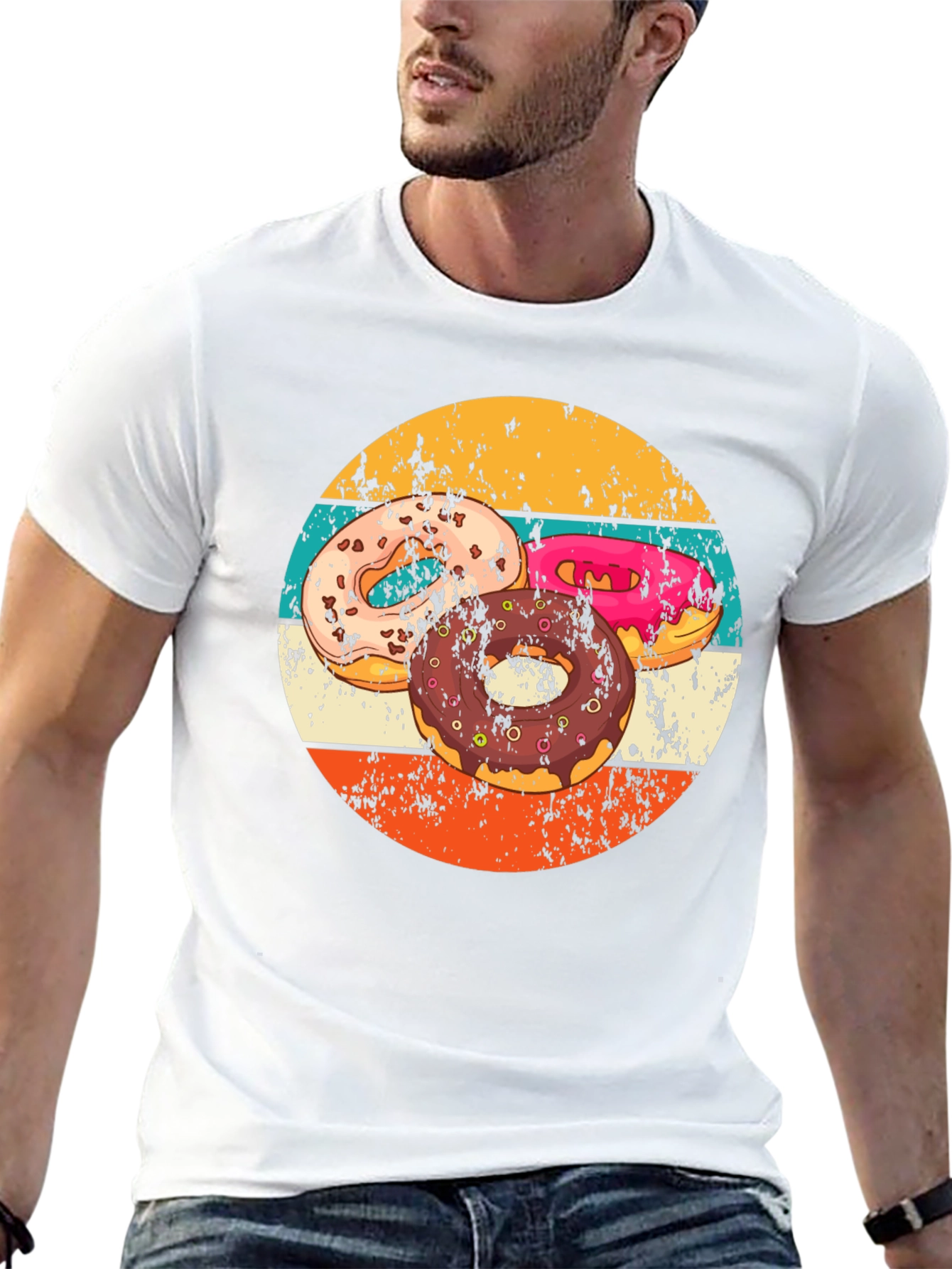 Retro Donut T-Shirt