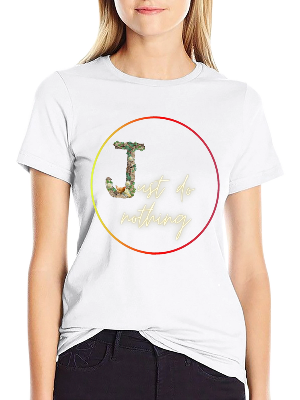 Just Do Nothing Graphic Tee