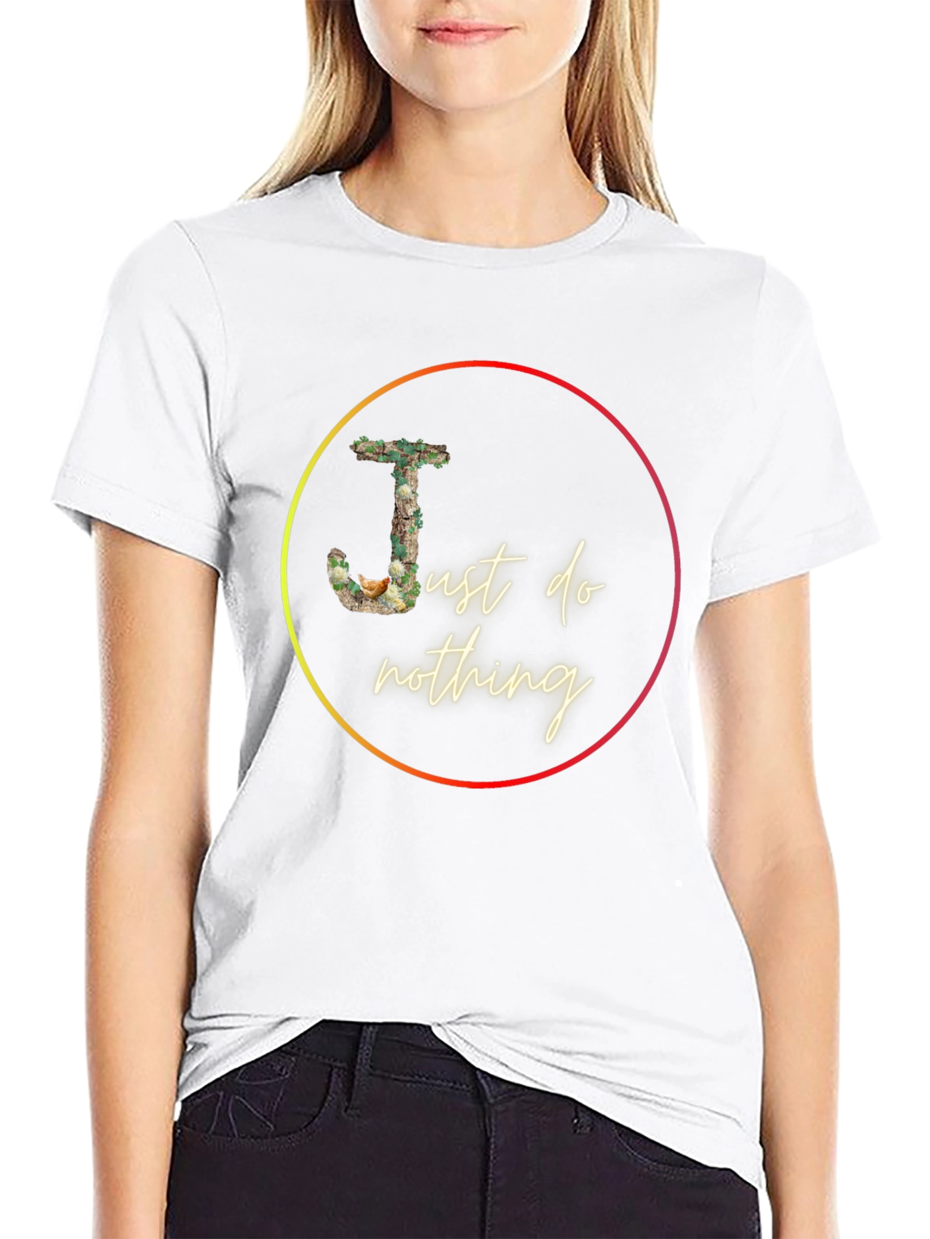 Just Do Nothing Graphic Tee