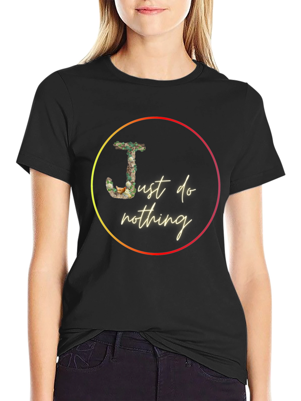 Just Do Nothing Graphic Tee