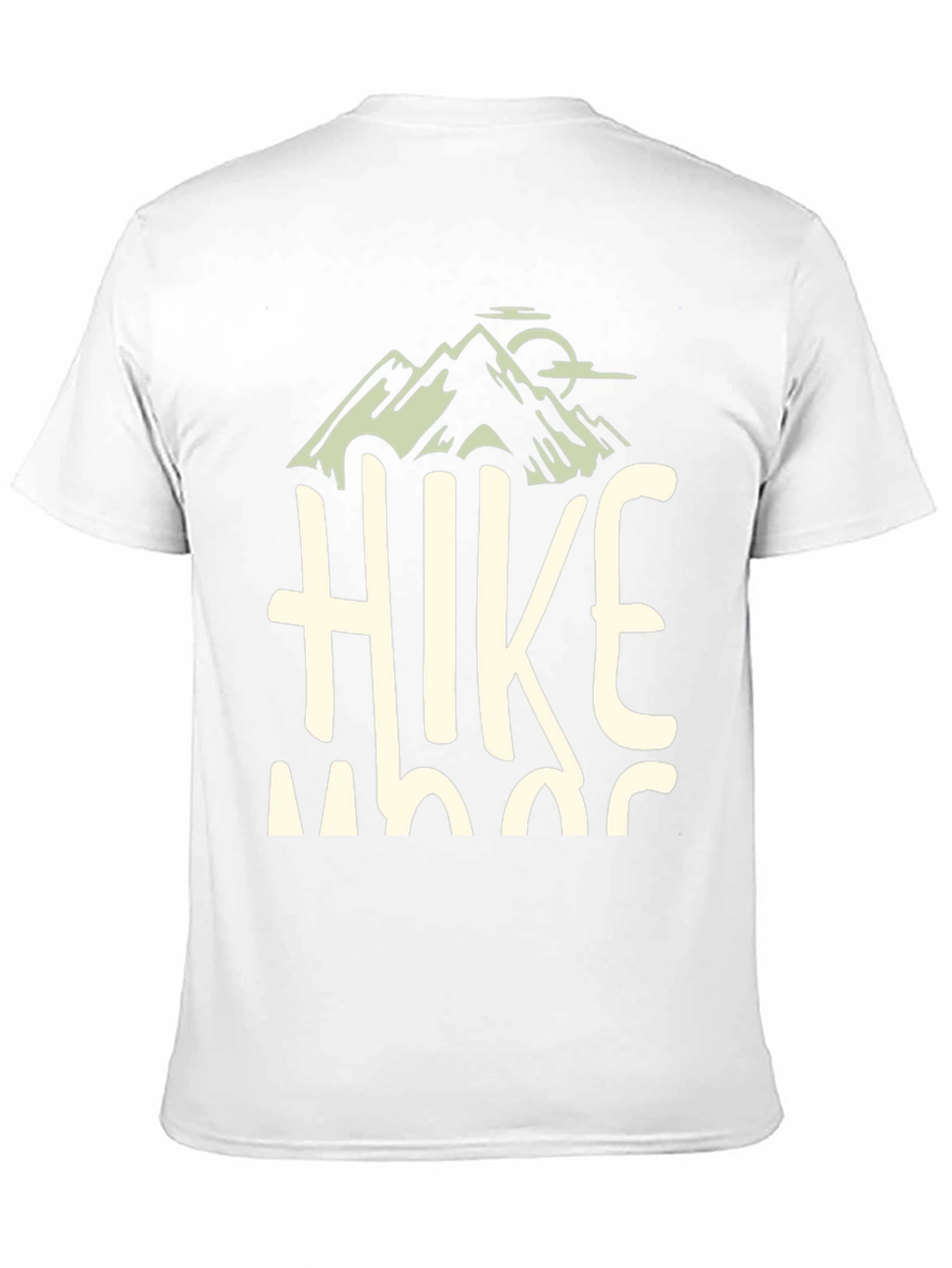 Hike Mode On Black Graphic Tee