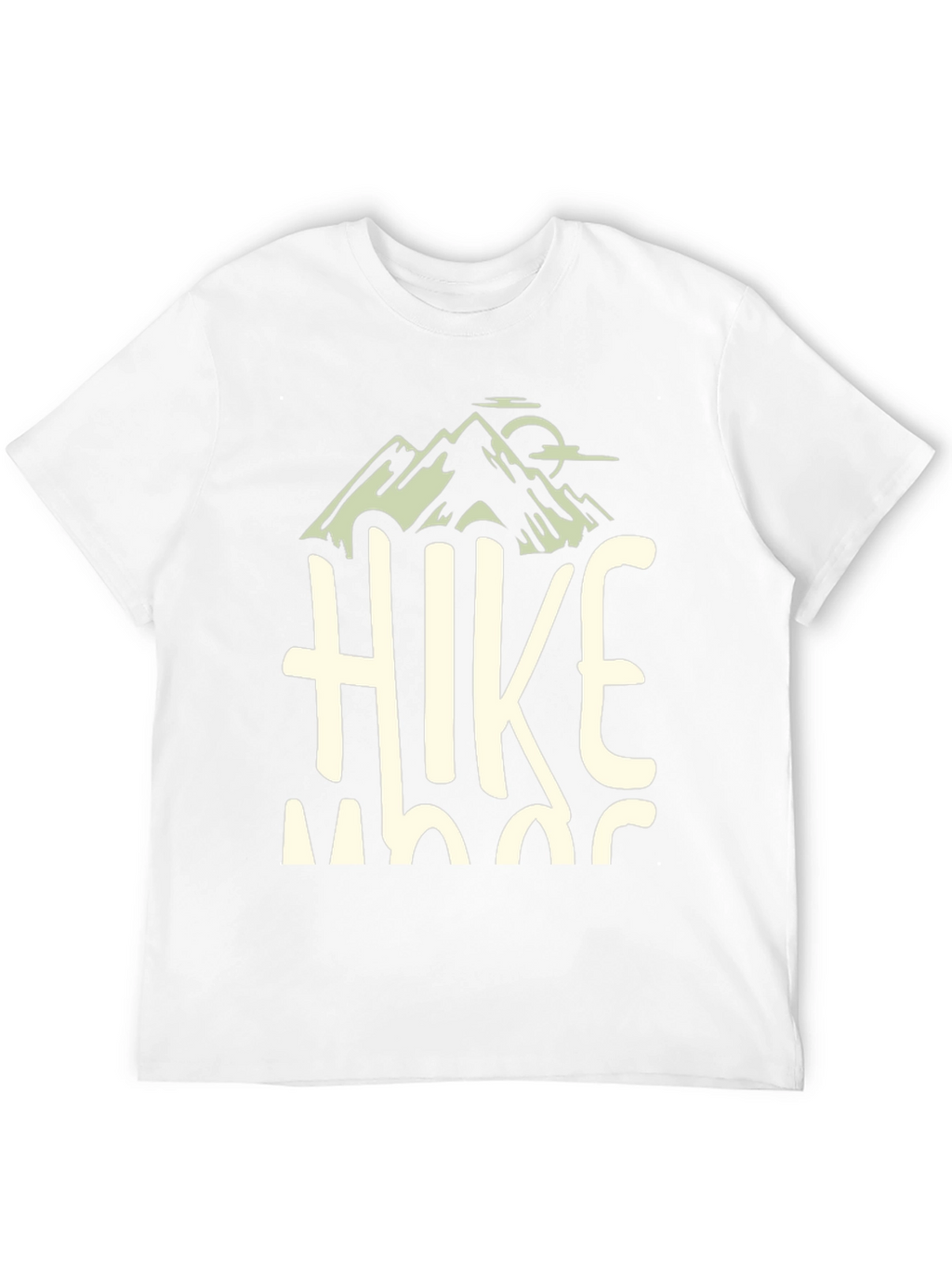 Hike Mode On Black Graphic Tee