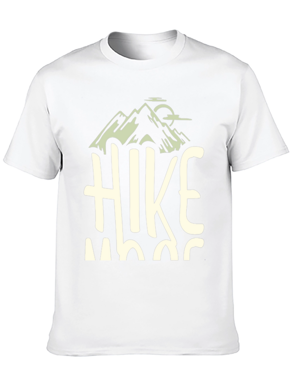 Hike Mode On Black Graphic Tee
