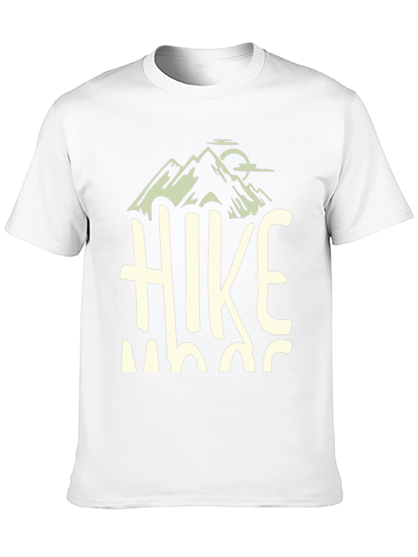 Hike Mode On Black Graphic Tee