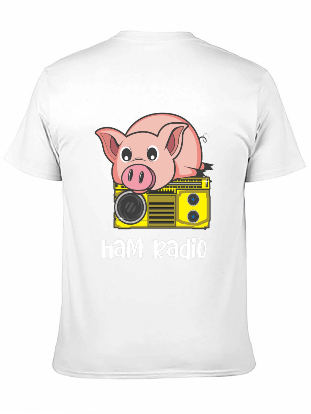 Ham Radio Pig Graphic Tee
