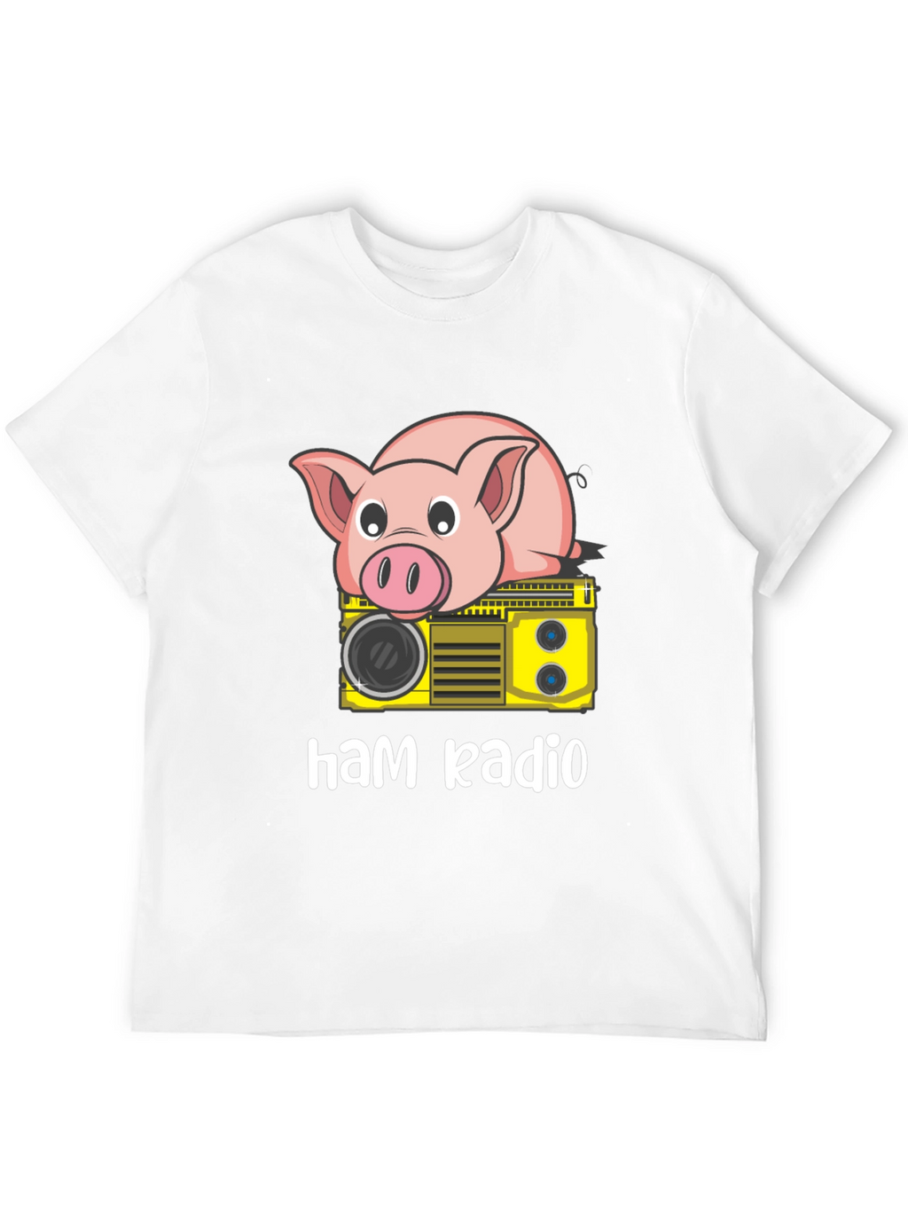 Ham Radio Pig Graphic Tee